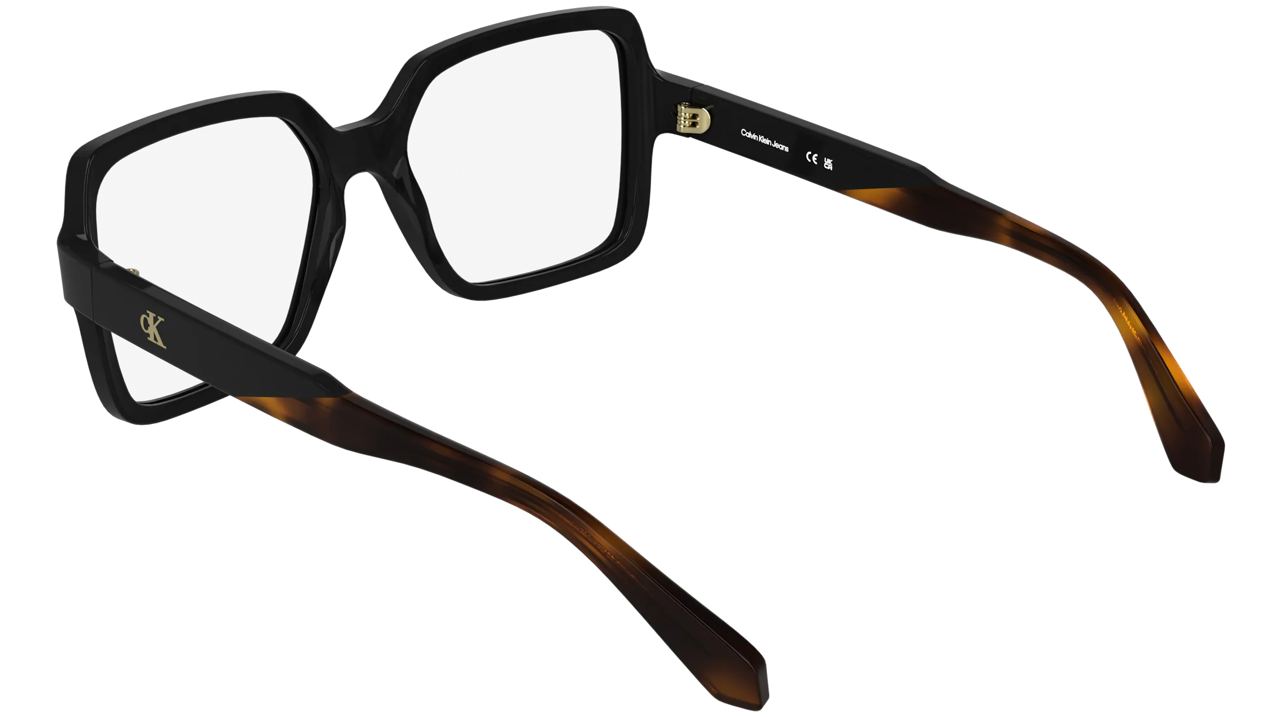 Calvin Klein CKJ26613 001 Montature da vista Acetato Nero Squadrata Normale - immagine 4