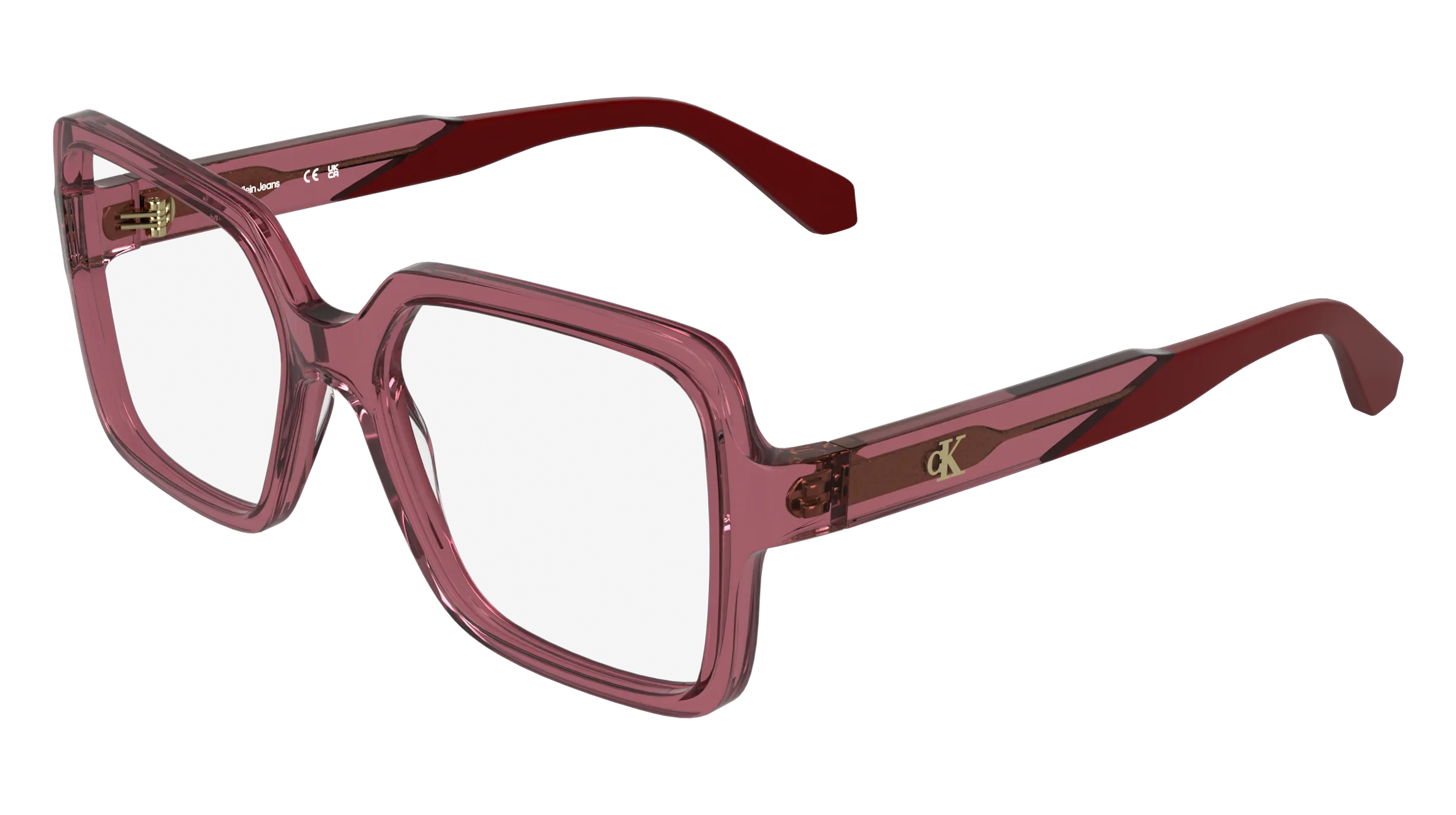 Calvin Klein CKJ26613 600 Montature da vista Acetato Rosso Squadrata Normale - immagine 1