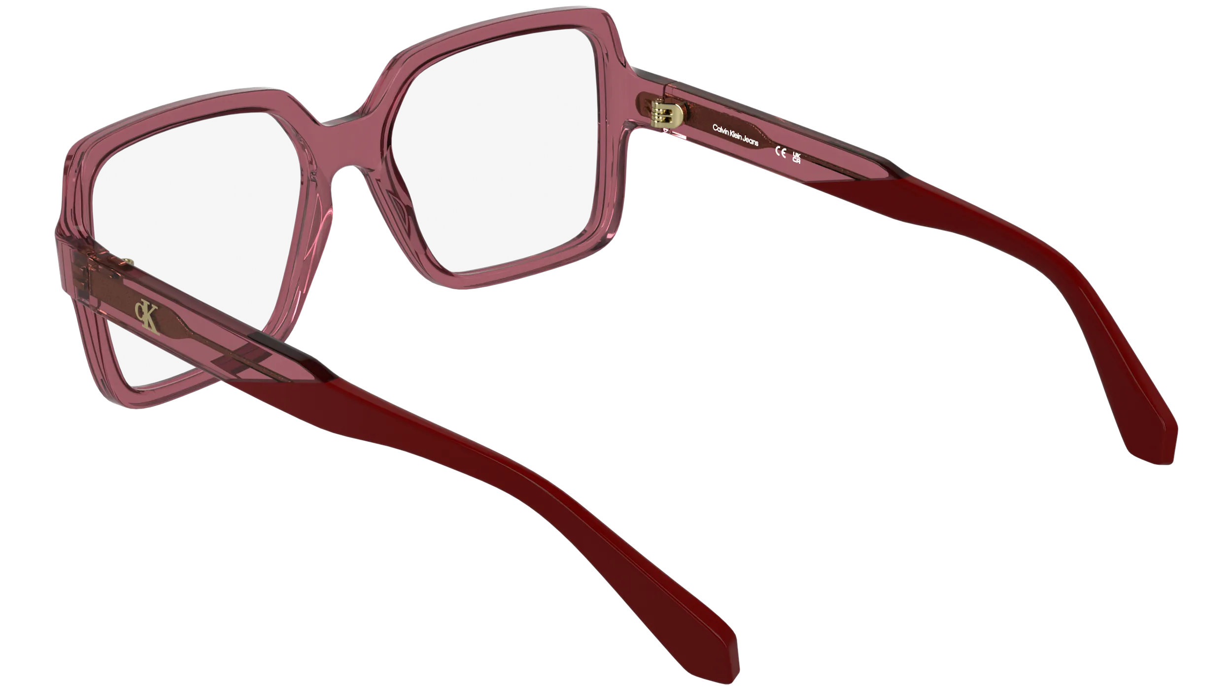 Calvin Klein CKJ26613 600 Montature da vista Acetato Rosso Squadrata Normale - immagine 4