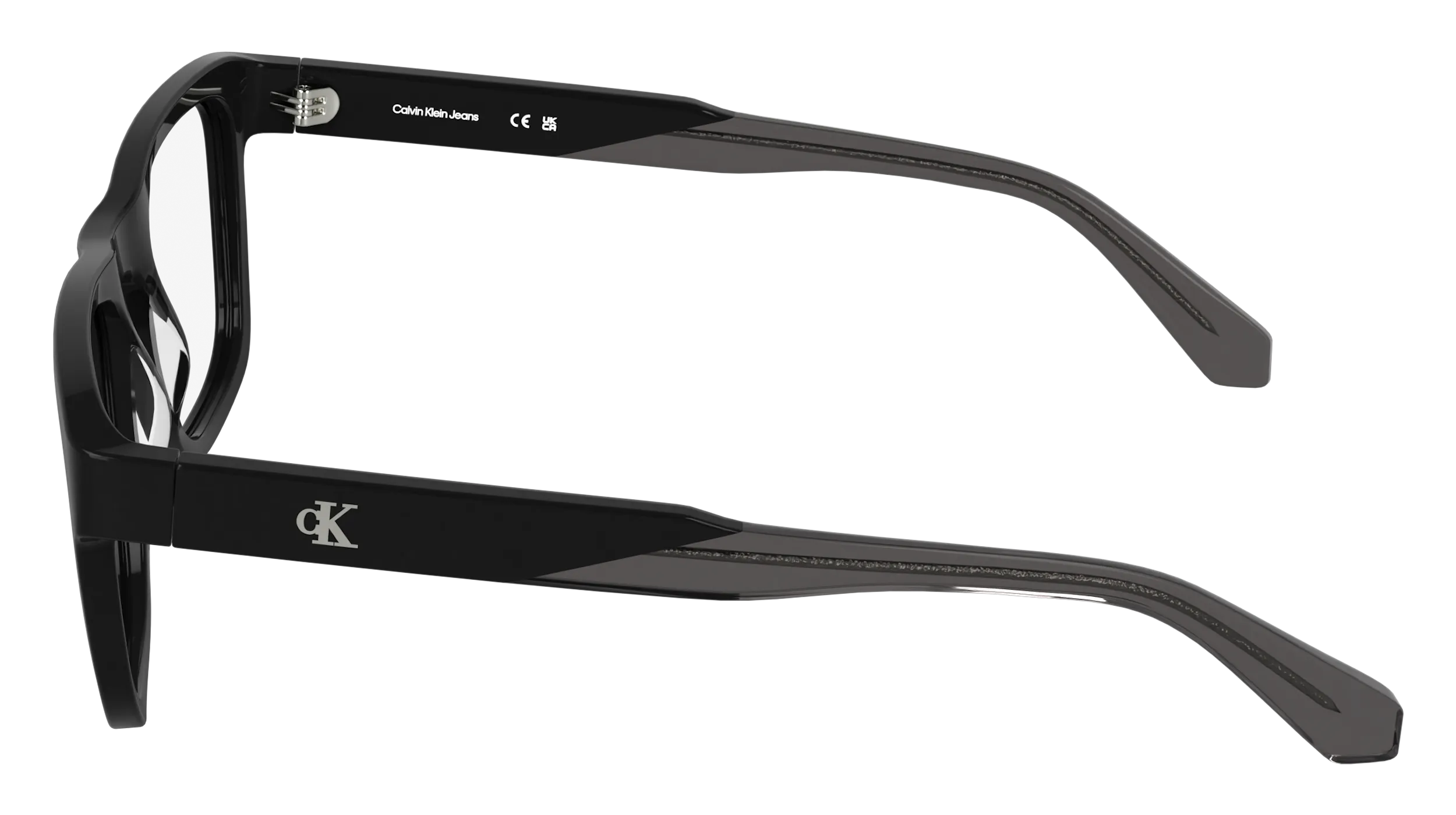 Calvin Klein CKJ26614 001 Montature da vista Acetato Nero Squadrata Normale - immagine 3