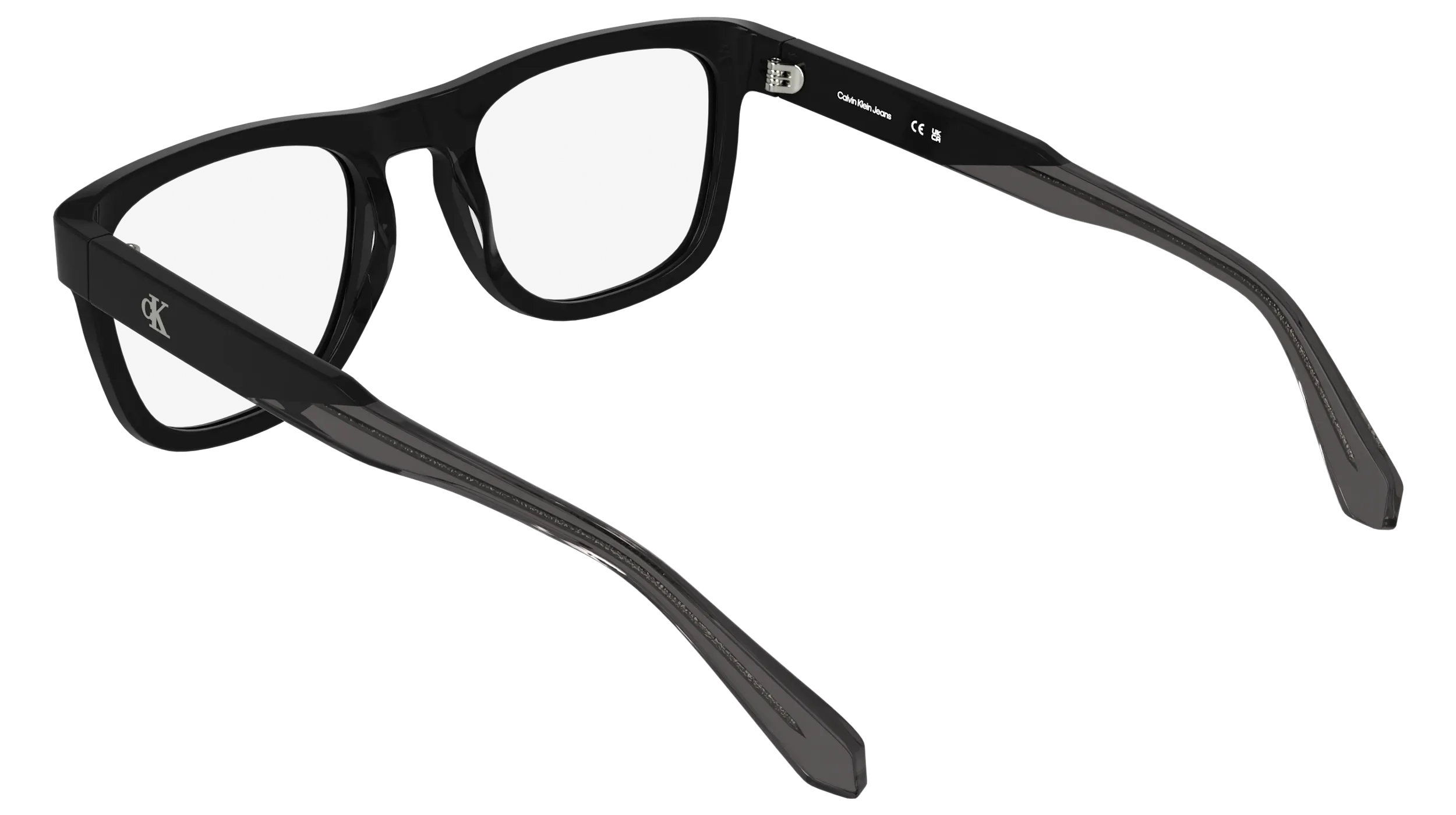 Calvin Klein CKJ26614 001 Montature da vista Acetato Nero Squadrata Normale - immagine 4