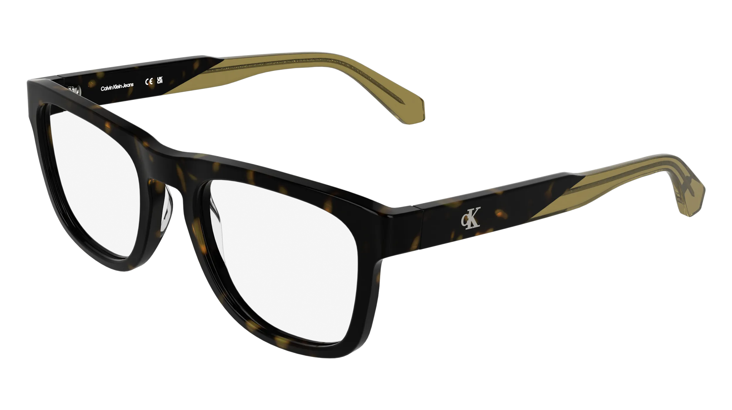 Calvin Klein CKJ26614 242 Montature da vista Acetato Havana Squadrata Normale - immagine 1