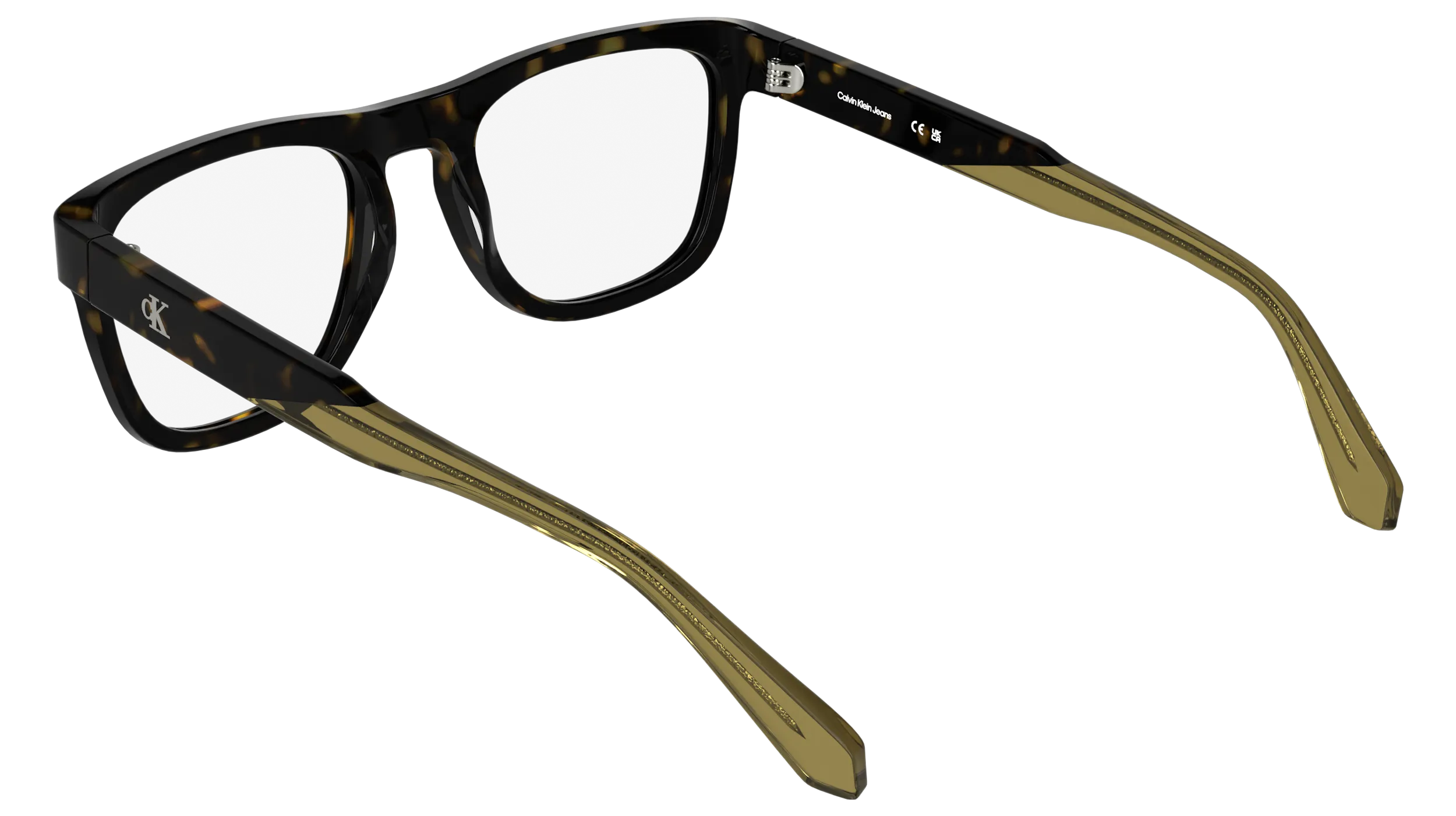 Calvin Klein CKJ26614 242 Montature da vista Acetato Havana Squadrata Normale - immagine 4