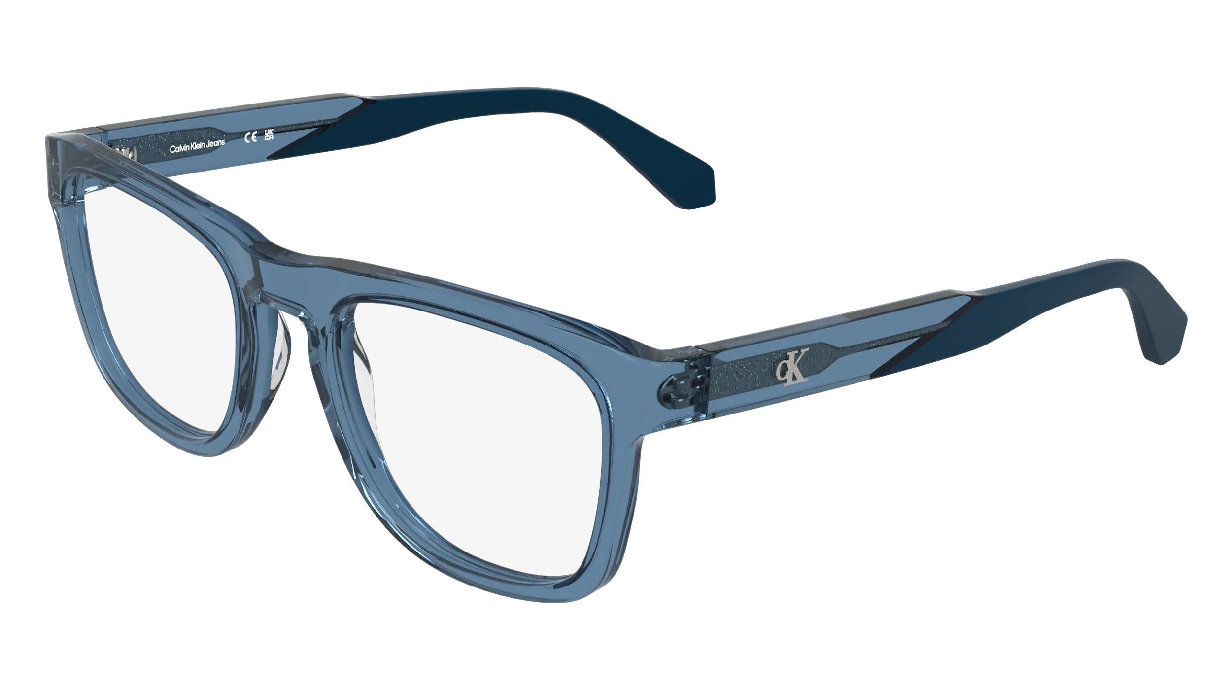 Calvin Klein CKJ26614 400 Montature da vista Acetato Blu Squadrata Normale - immagine 1