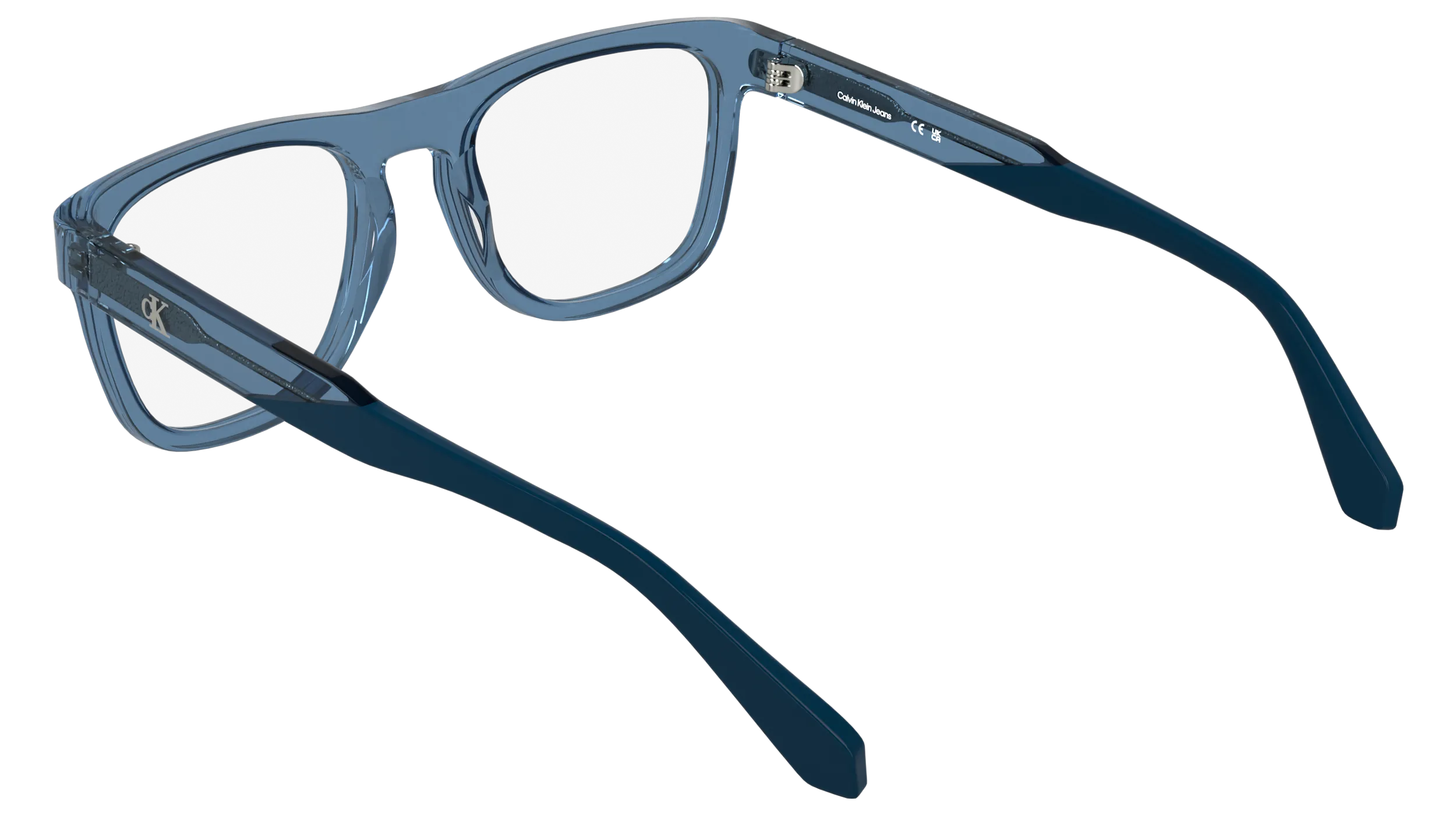 Calvin Klein CKJ26614 400 Montature da vista Acetato Blu Squadrata Normale - immagine 4