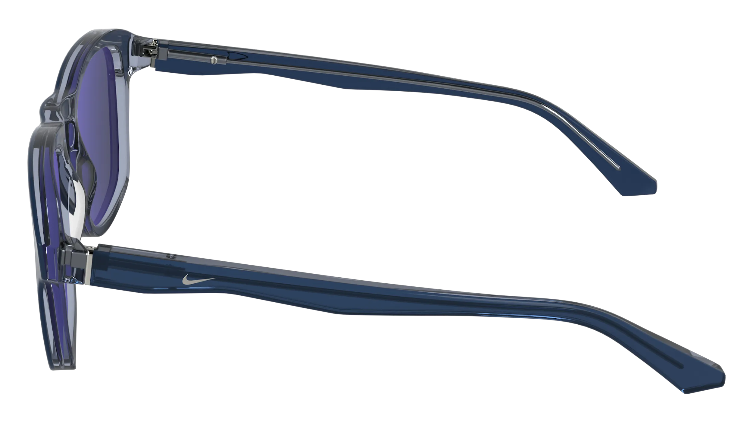 Nike NIKE PRIMA ARC IQ7187X 411 Occhiali da sole Acetato Blu Squadrata Normale - immagine 3