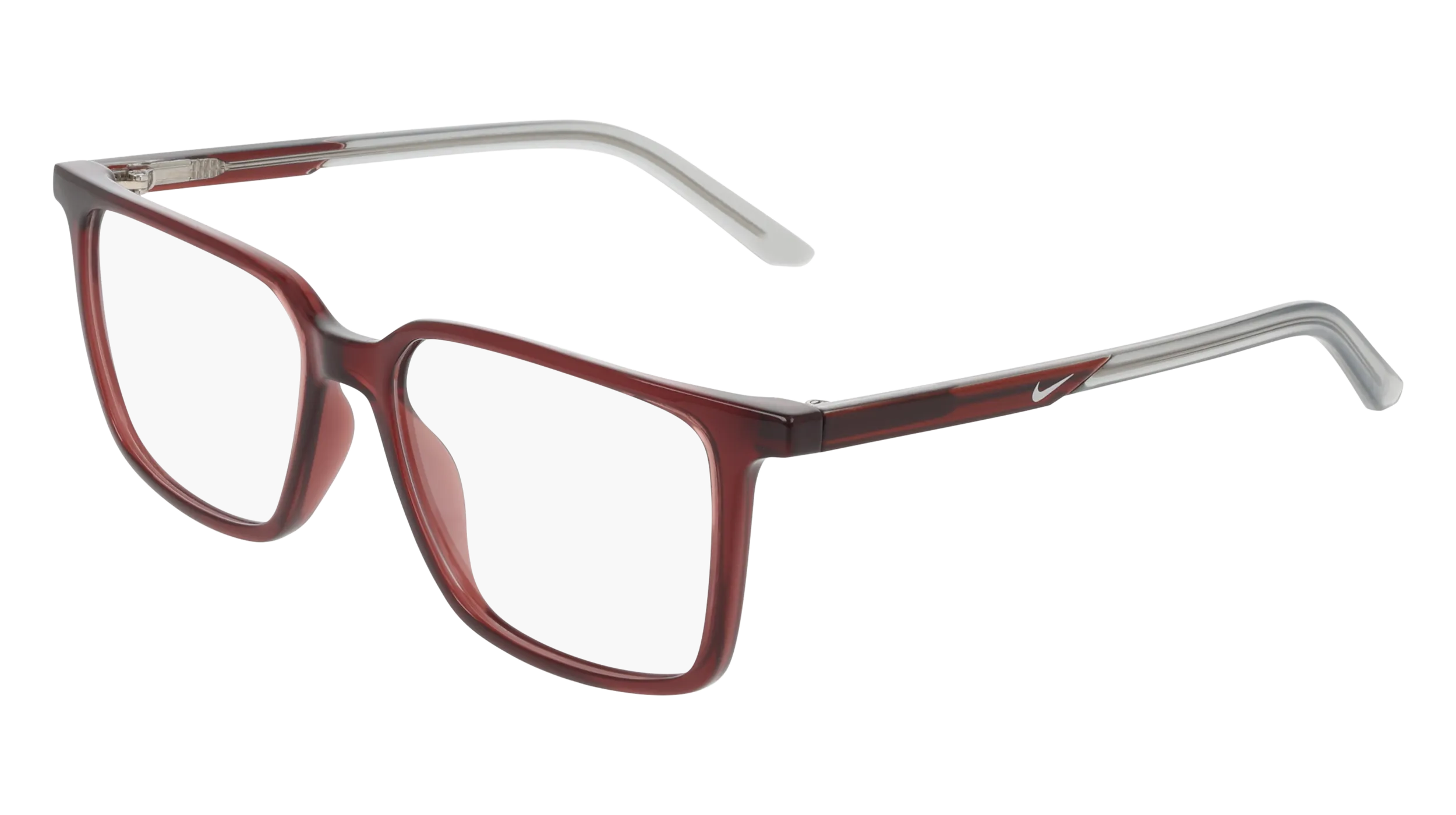 Nike NIKE 7063 601 Montature da vista Rosso Squadrata Normale - immagine 1