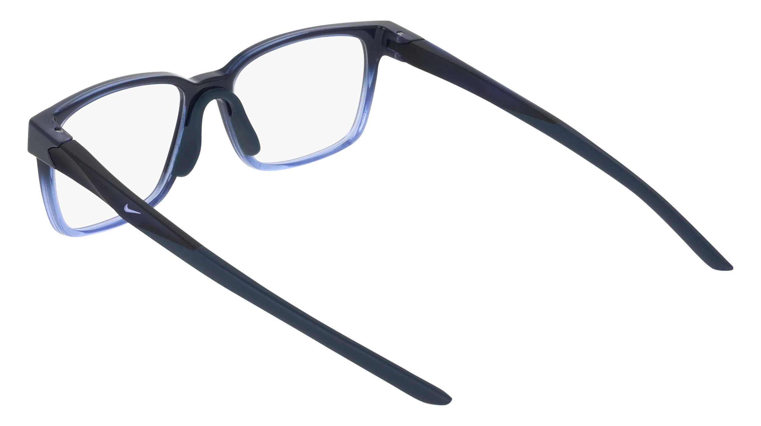 Nike NIKE 7409 418 Montature da vista Bio-iniettato Blu Squadrata Normale - immagine 4