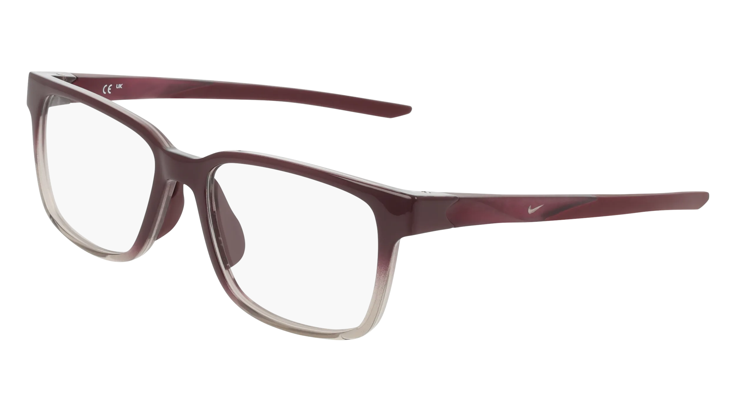Nike NIKE 7409 620 Montature da vista Bio-iniettato Bordeaux Squadrata Normale - immagine 1