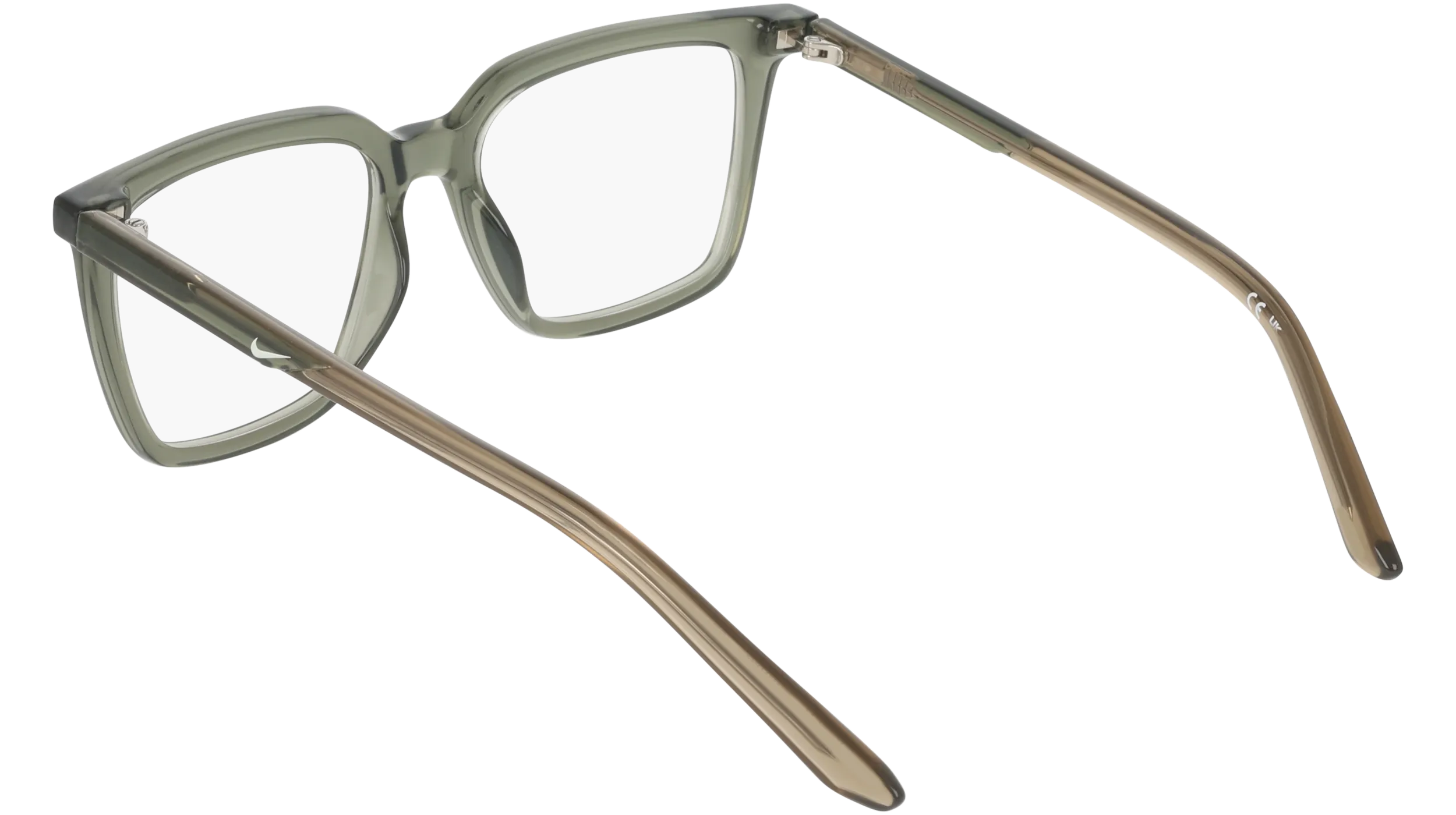 Nike NIKE 7064 334 Montature da vista Argento Squadrata Normale - immagine 4