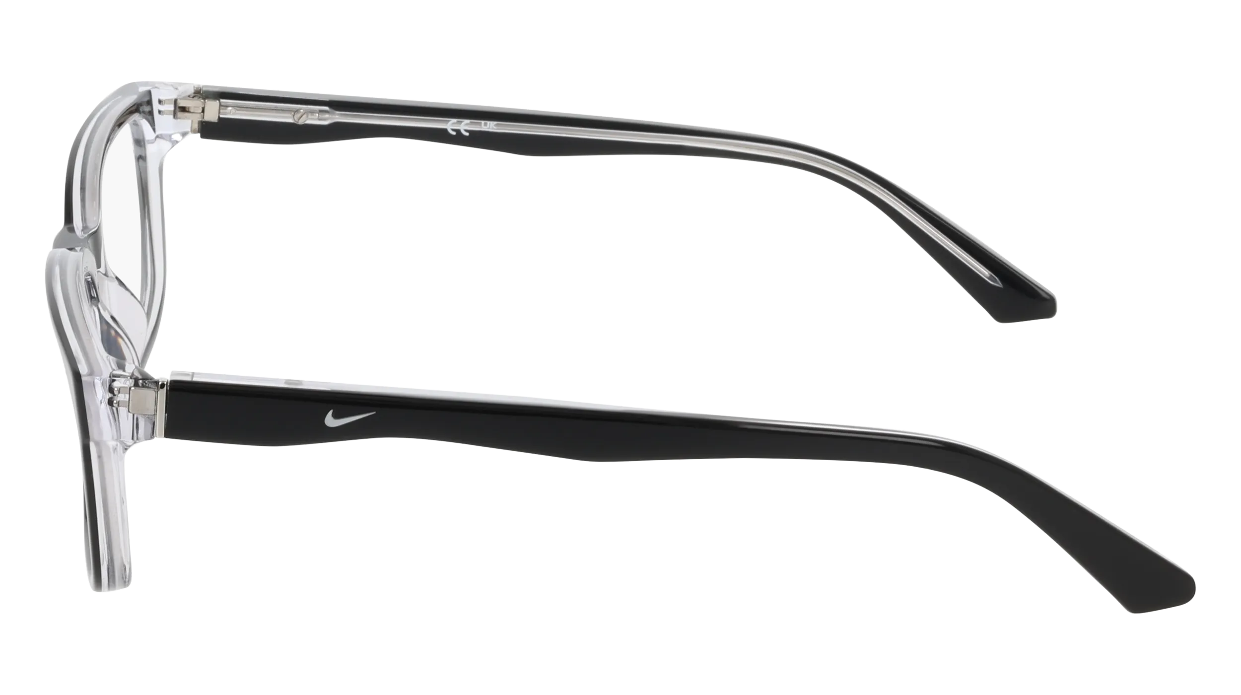 Nike NIKE 7181 010 Montature da vista Acetato Nero Squadrata Normale - immagine 3