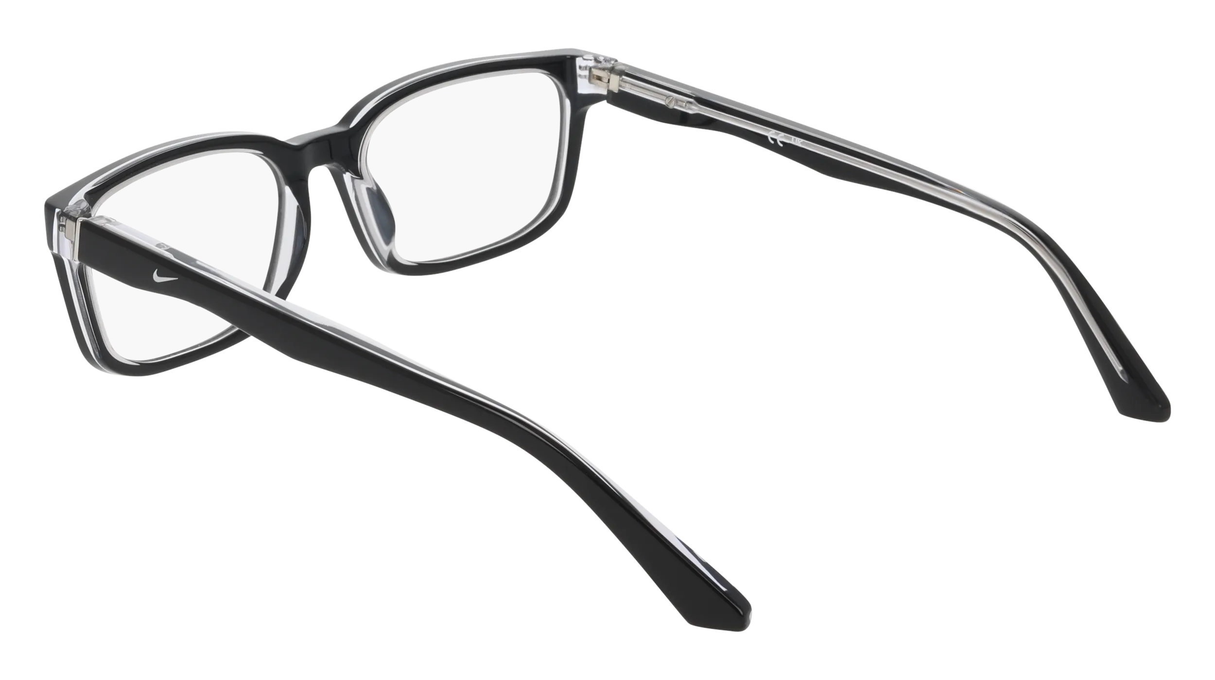 Nike NIKE 7181 010 Montature da vista Acetato Nero Squadrata Normale - immagine 4