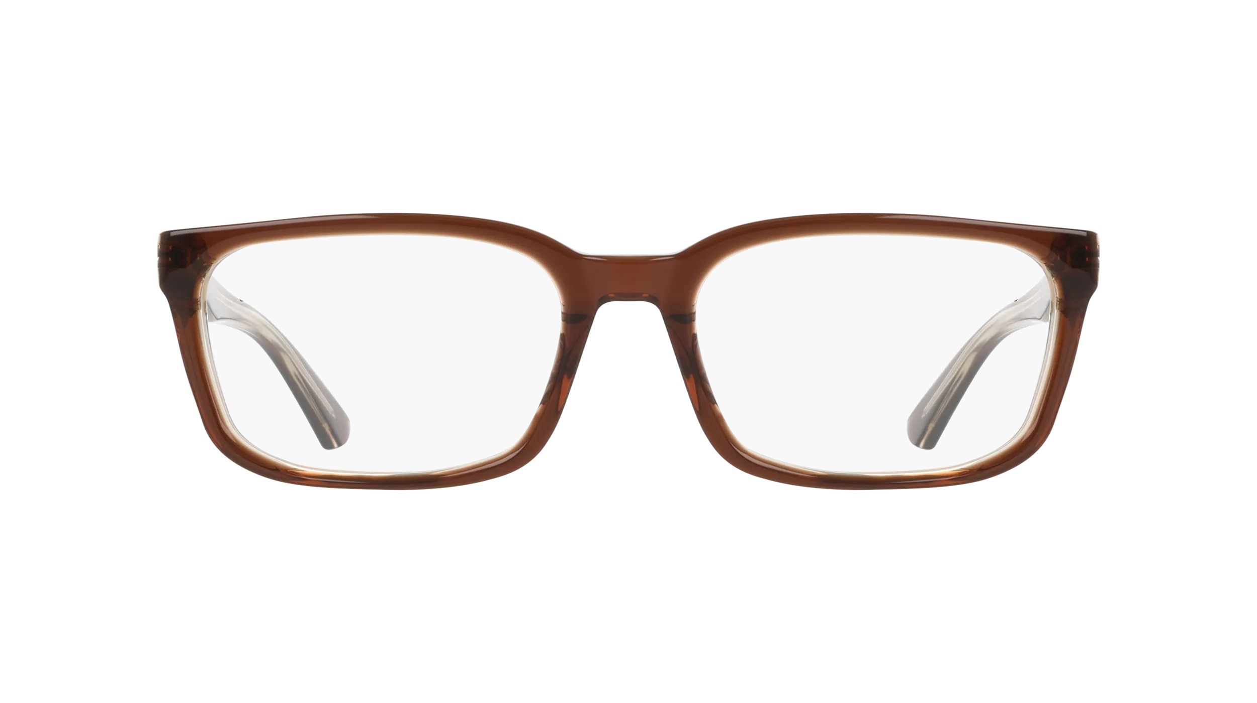 Nike NIKE 7181 211 Montature da vista Acetato Marrone Squadrata Normale - immagine 2