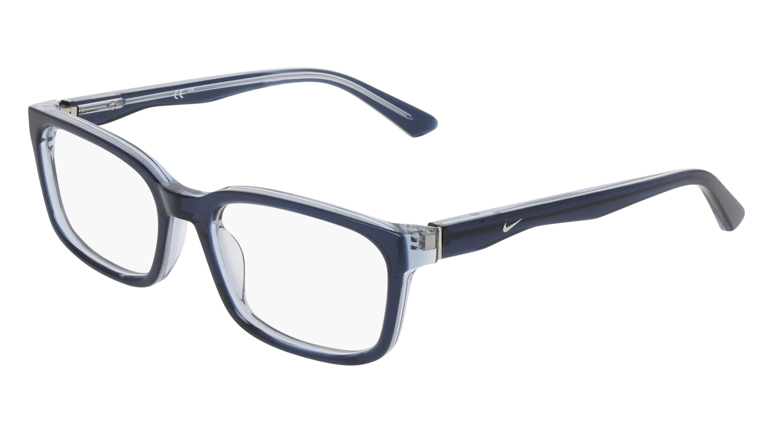 Nike NIKE 7181 408 Montature da vista Acetato Blu Squadrata Normale - immagine 1
