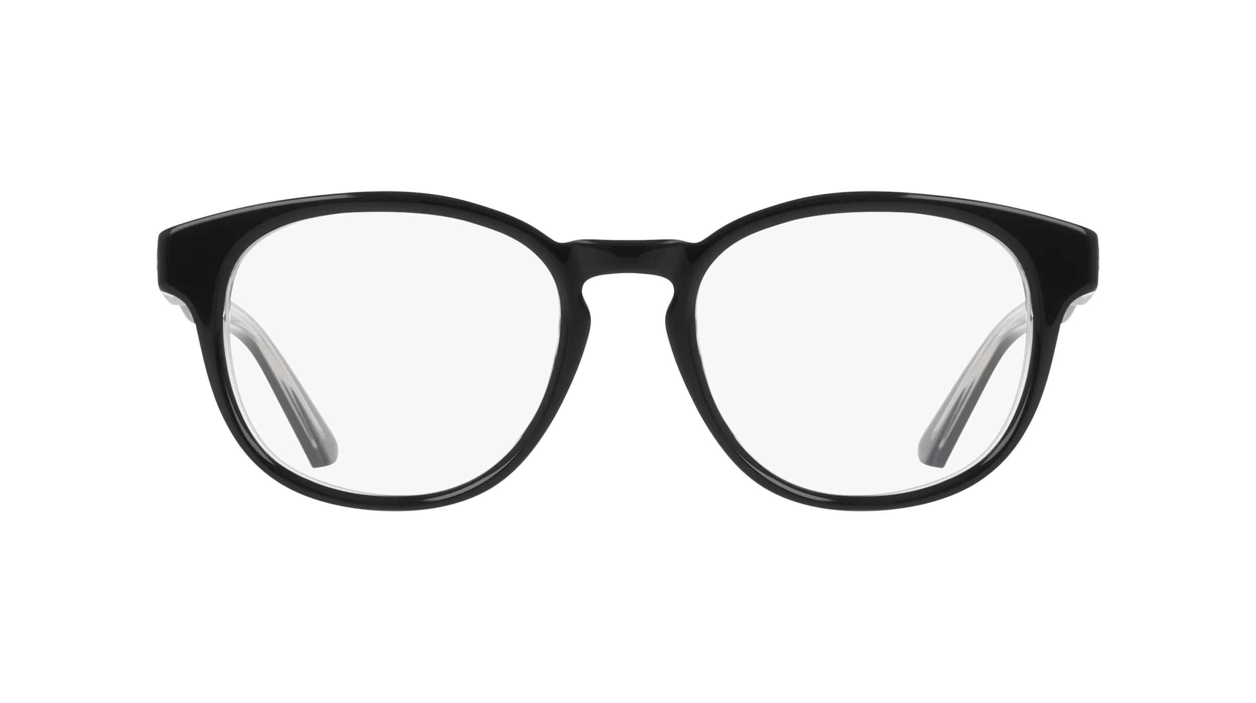 Nike NIKE 7182 010 Montature da vista Acetato Nero Rotonda Normale - immagine 2