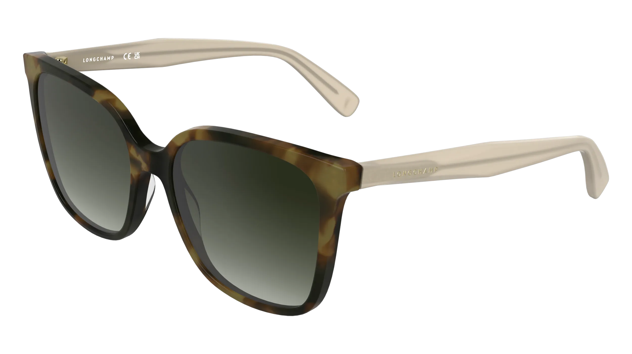 LONGCHAMP LO807S 321 Occhiali da sole Acetato Havana Marrone Squadrata Normale - immagine 1