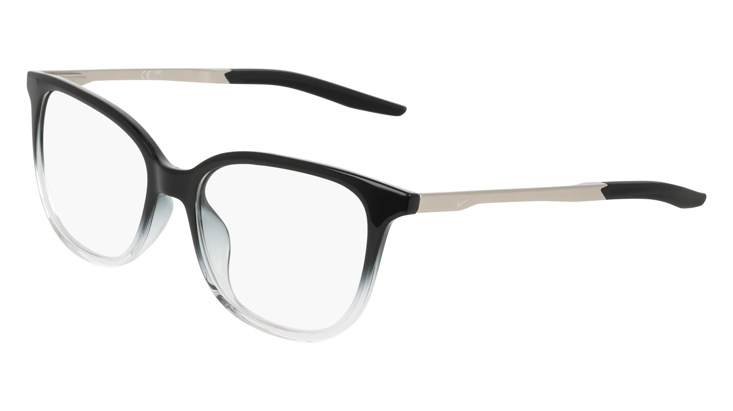 Nike NIKE 7228 010 Montature da vista Bio-iniettato Nero Cat Eye Normale - immagine 1