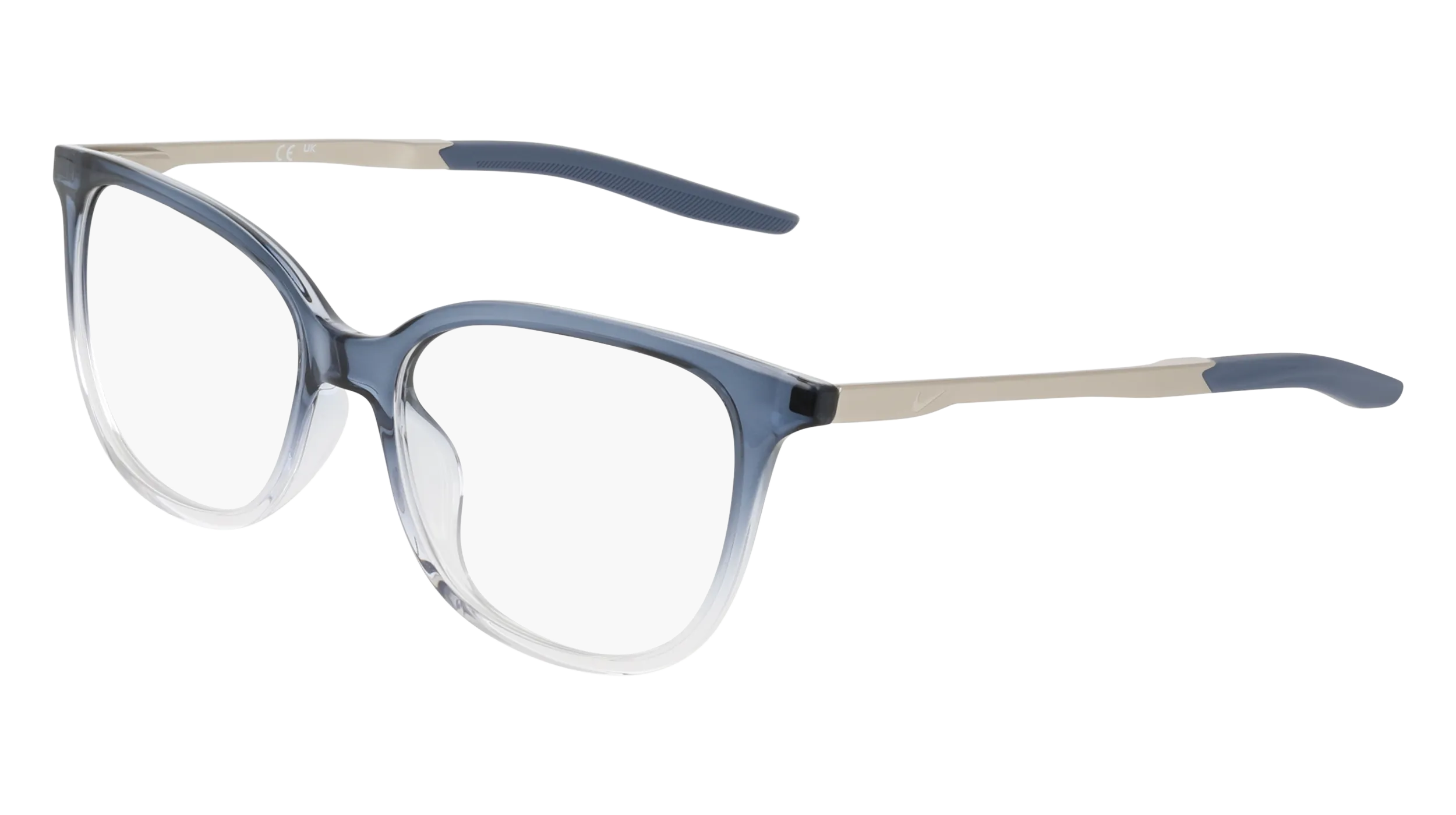 Nike NIKE 7228 461 Montature da vista Bio-iniettato Blu Cat Eye Normale - immagine 1