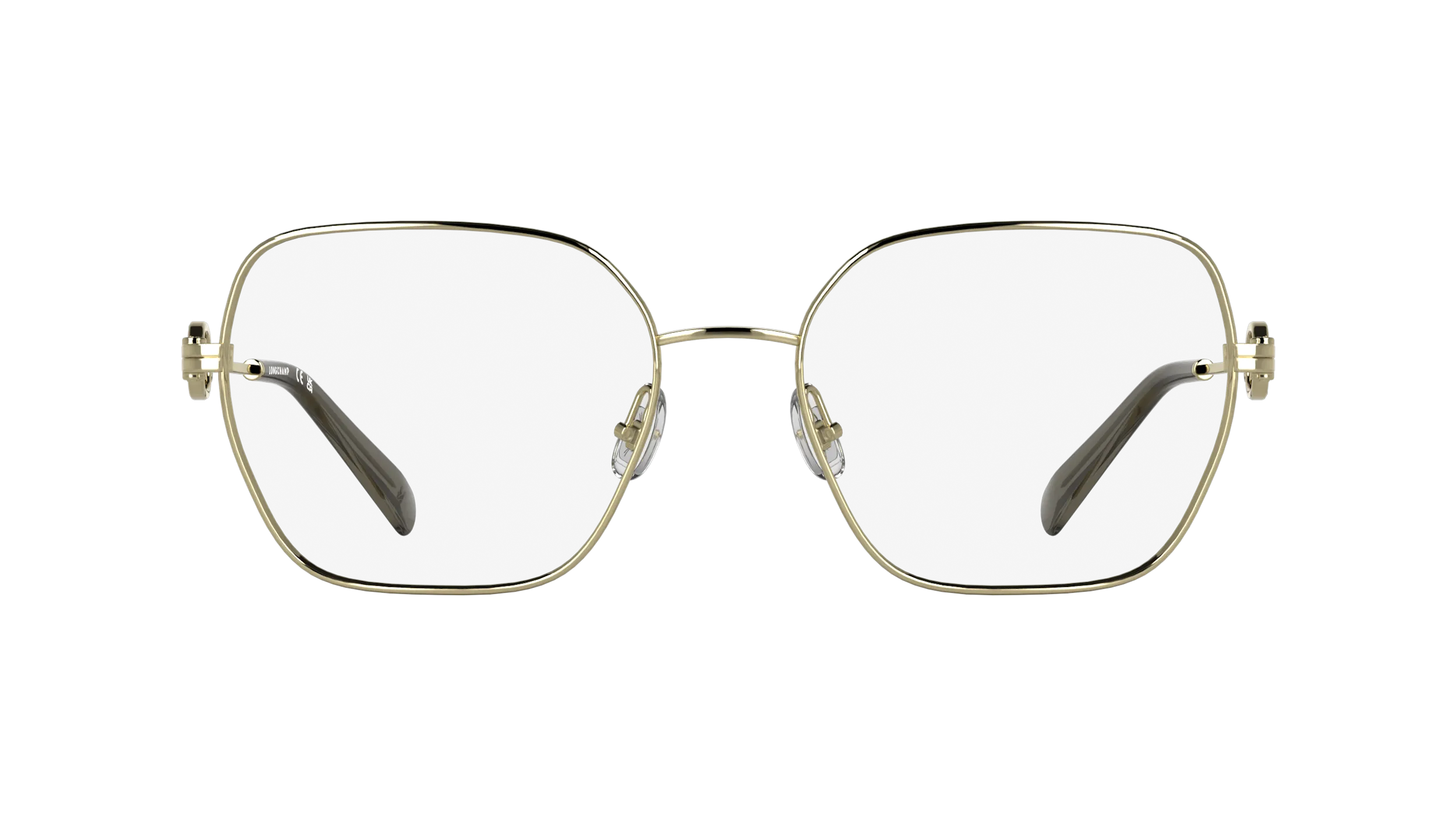 LONGCHAMP LO2184 714 Montature da vista Metallo Oro Squadrata Normale - immagine 2