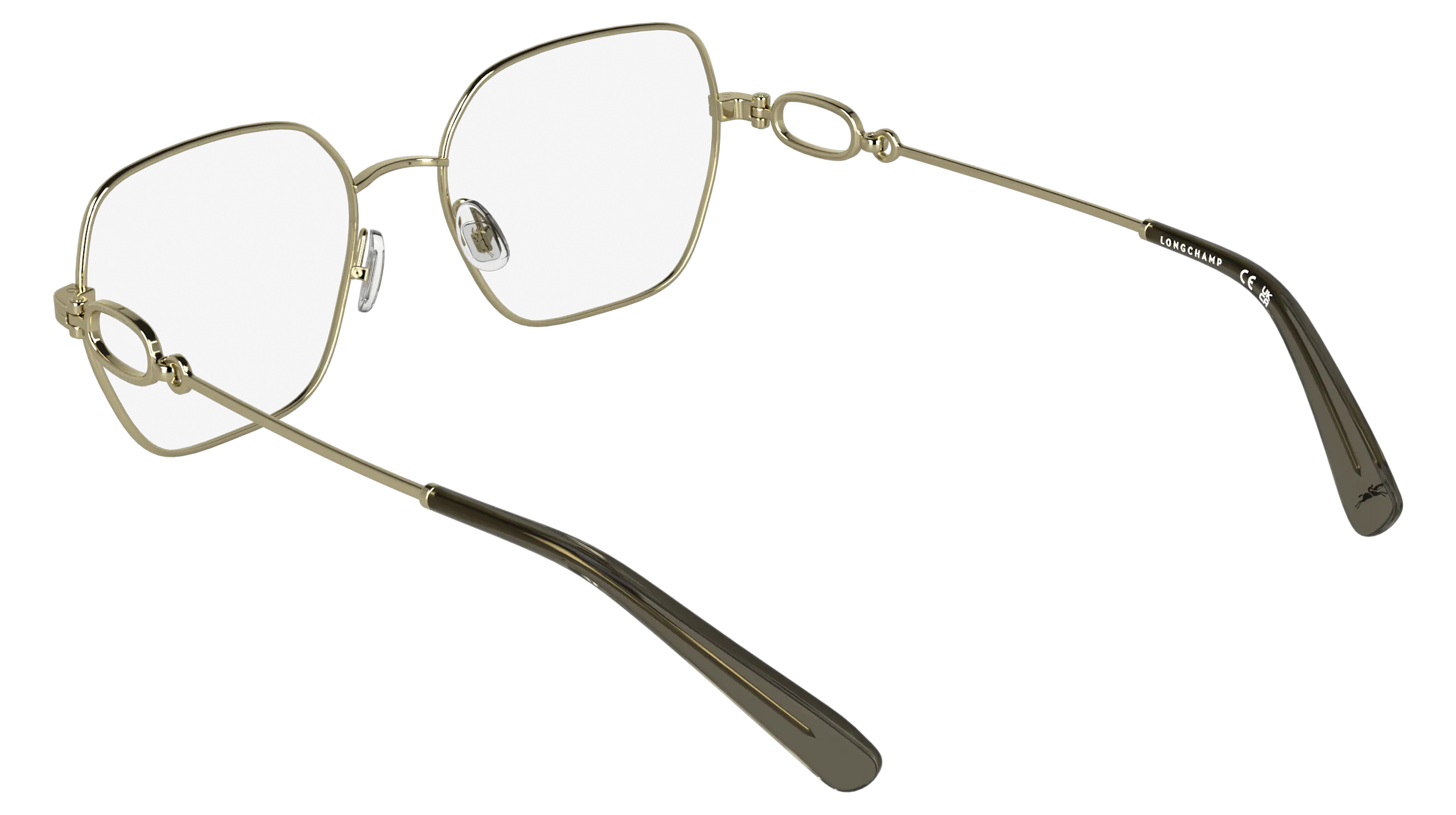 LONGCHAMP LO2184 714 Montature da vista Metallo Oro Squadrata Normale - immagine 4
