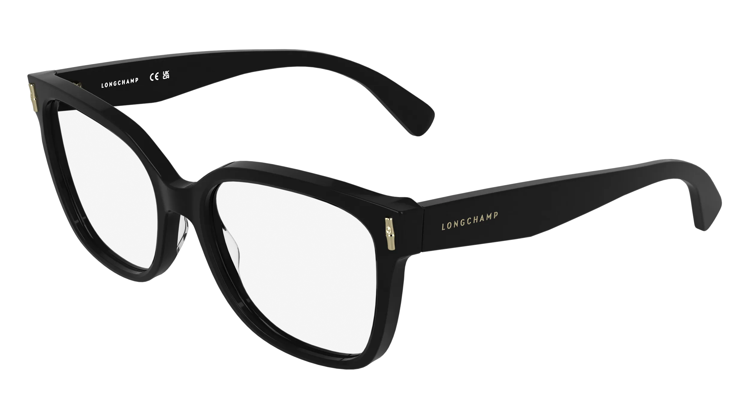 LONGCHAMP LO2793 001 Montature da vista Acetato Nero Squadrata Normale - immagine 1