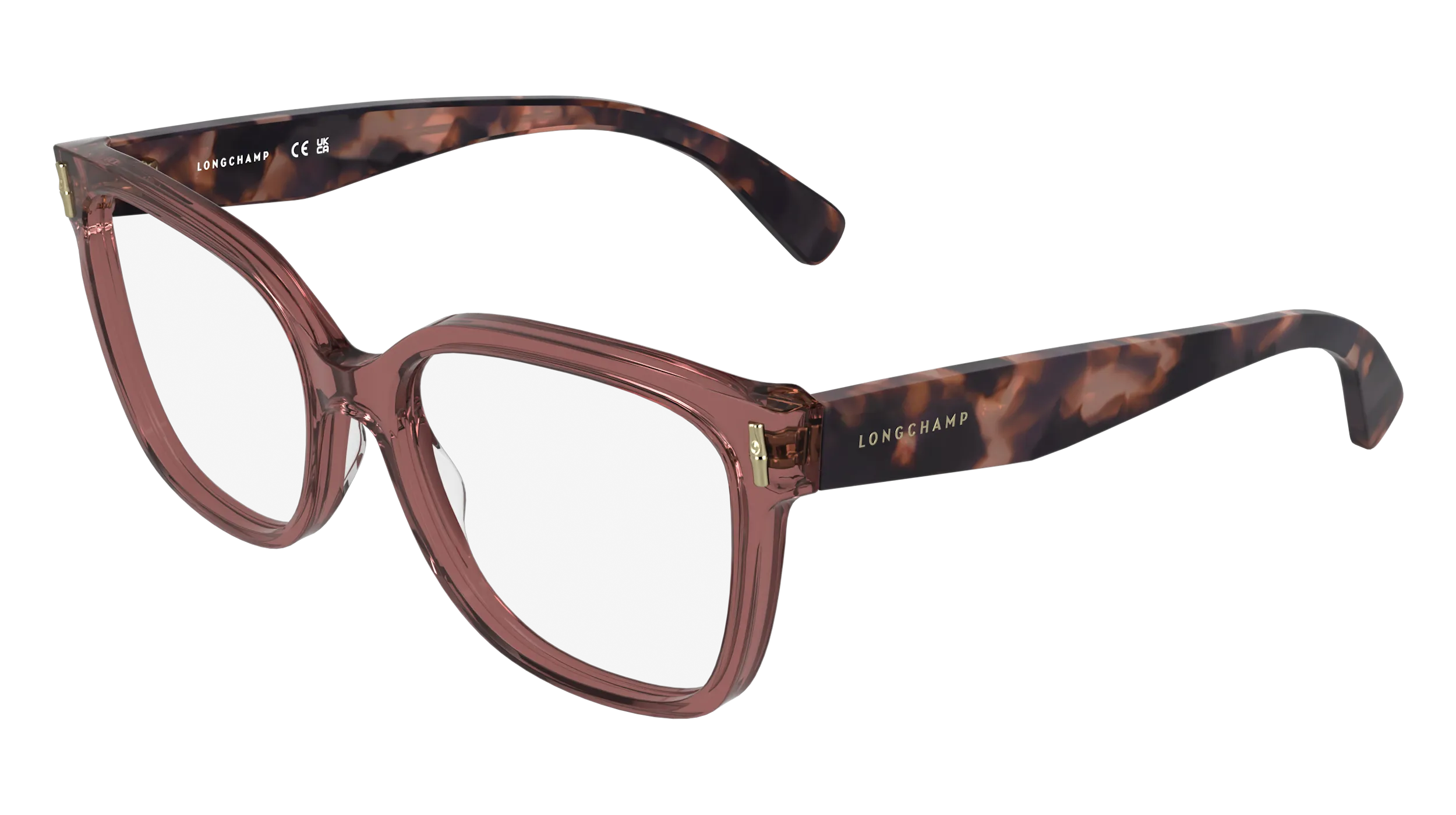 LONGCHAMP LO2793 612 Montature da vista Acetato Rosa Squadrata Normale - immagine 1
