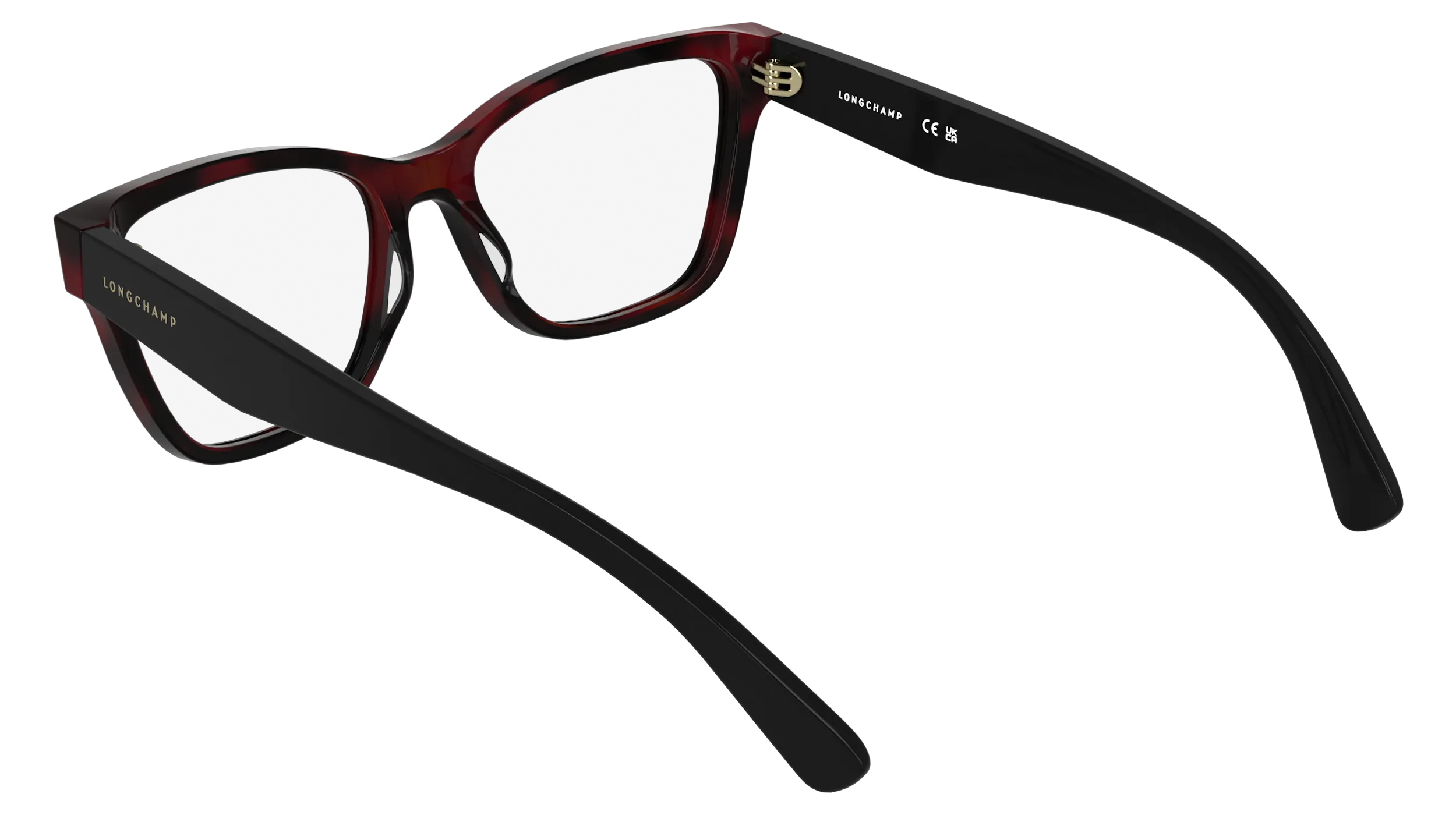 LONGCHAMP LO2794 640 Montature da vista Acetato Havana Squadrata Normale - immagine 4