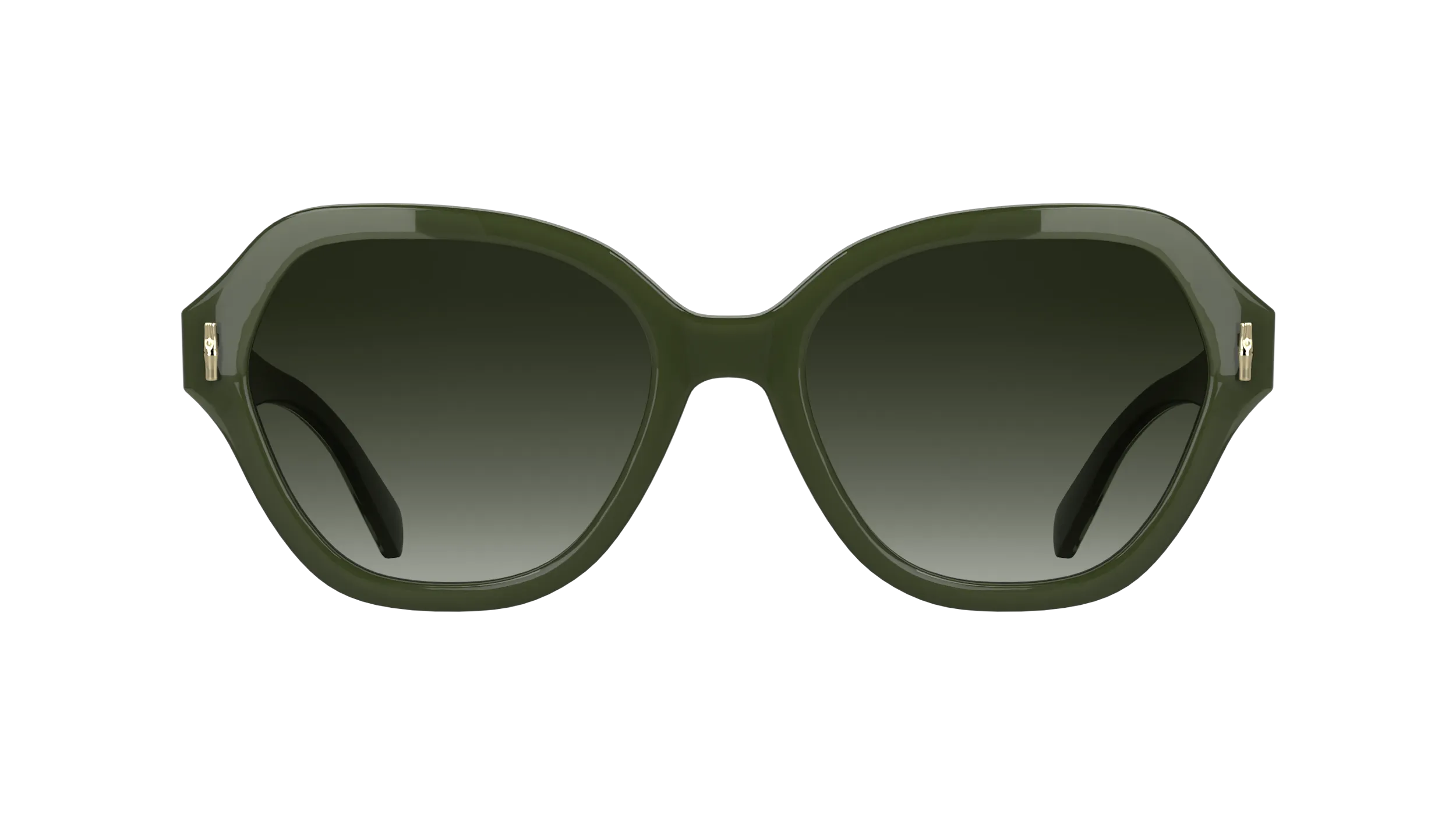 LONGCHAMP LO801S 319 Occhiali da sole Acetato Verde Marrone Squadrata Normale - immagine 2