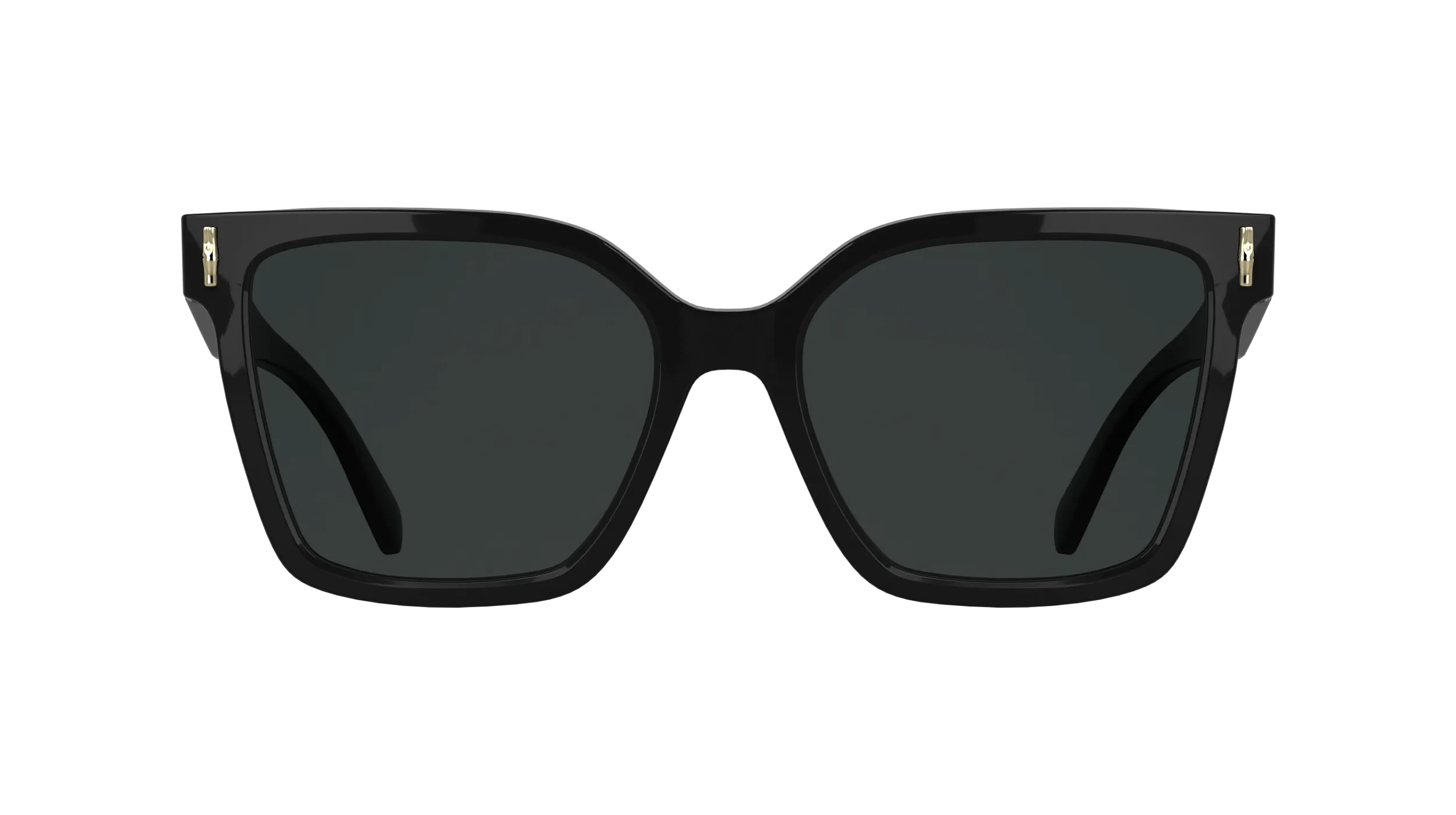 LONGCHAMP LO802S 001 Occhiali da sole Acetato Nero Fumo Squadrata Normale - immagine 2