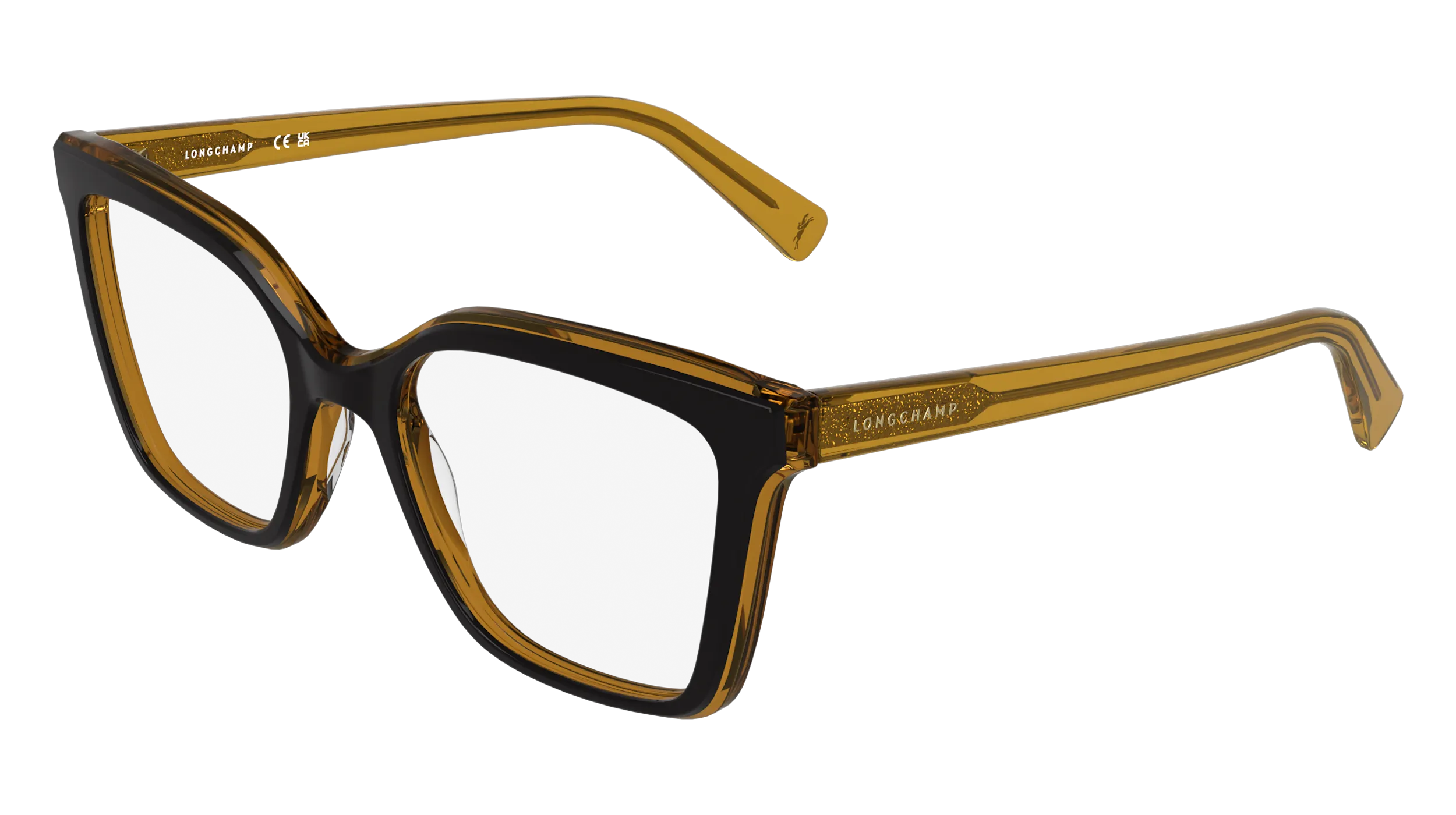 LONGCHAMP LO2795 014 Montature da vista Acetato Nero Squadrata Normale - immagine 1