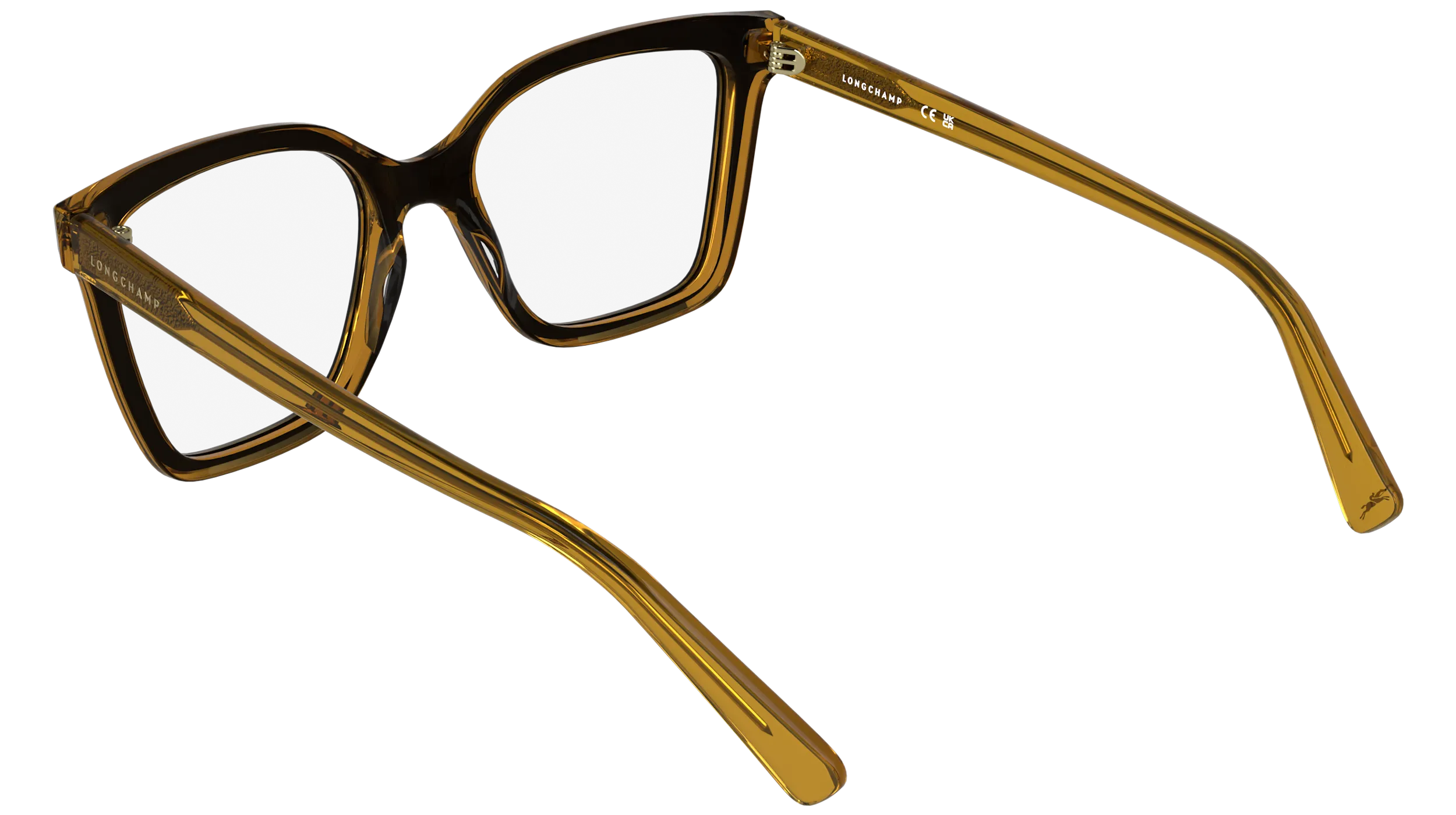 LONGCHAMP LO2795 014 Montature da vista Acetato Nero Squadrata Normale - immagine 4