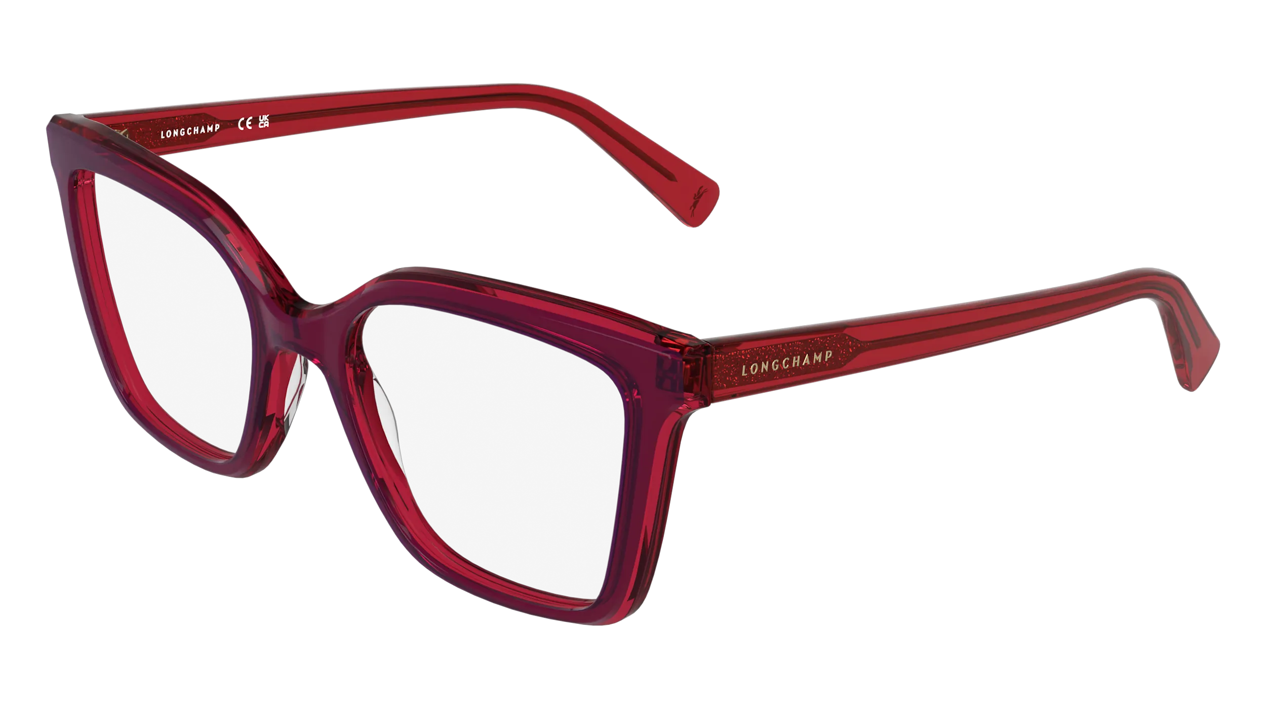 LONGCHAMP LO2795 504 Montature da vista Acetato Viola Squadrata Normale - immagine 1