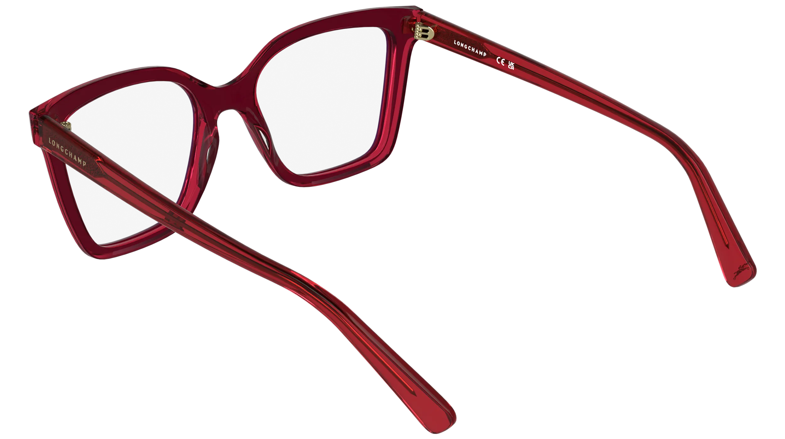 LONGCHAMP LO2795 504 Montature da vista Acetato Viola Squadrata Normale - immagine 4