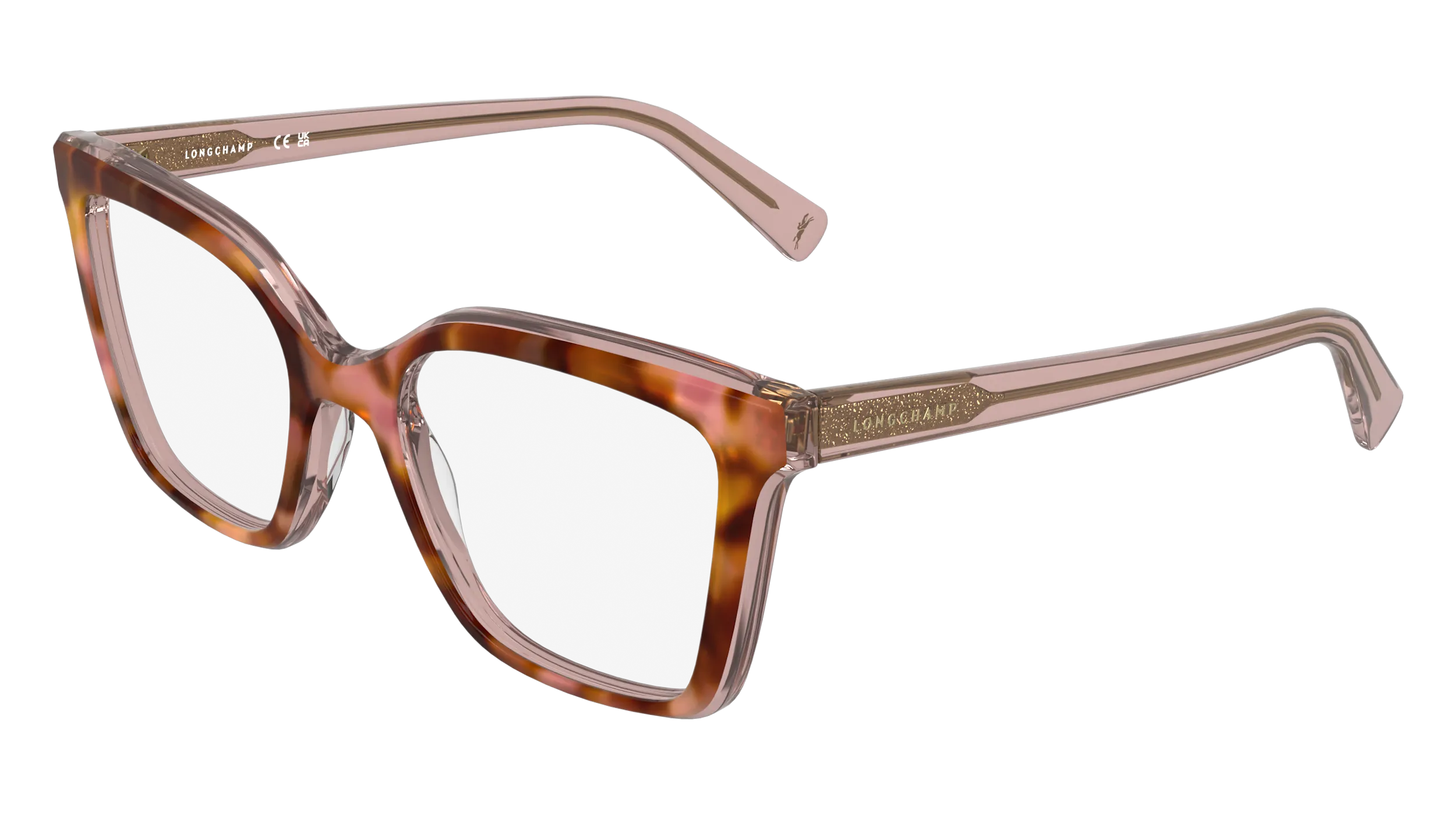 LONGCHAMP LO2795 691 Montature da vista Acetato Rosa Squadrata Normale - immagine 1