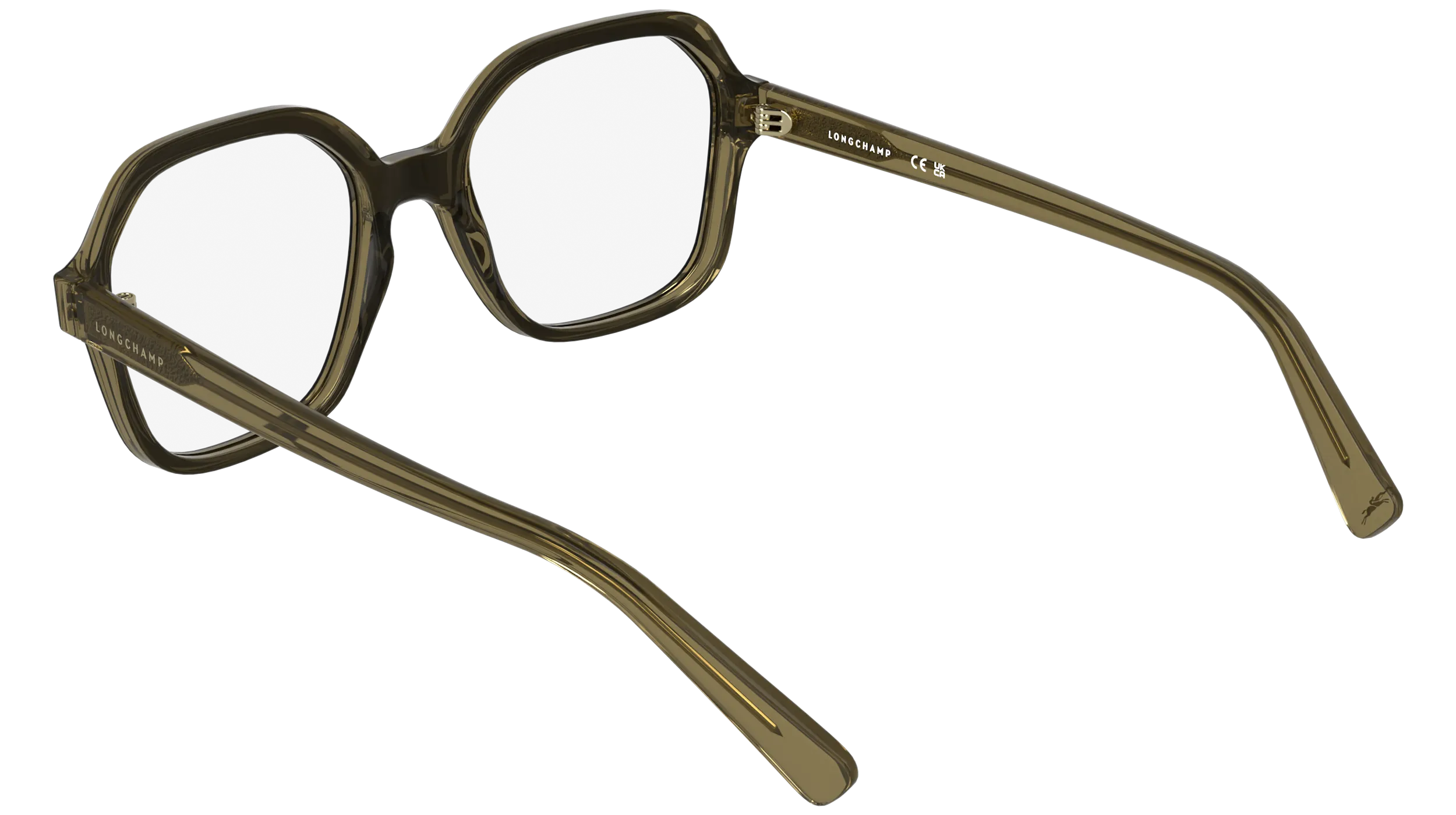 LONGCHAMP LO2796 015 Montature da vista Acetato Nero Squadrata Normale - immagine 4