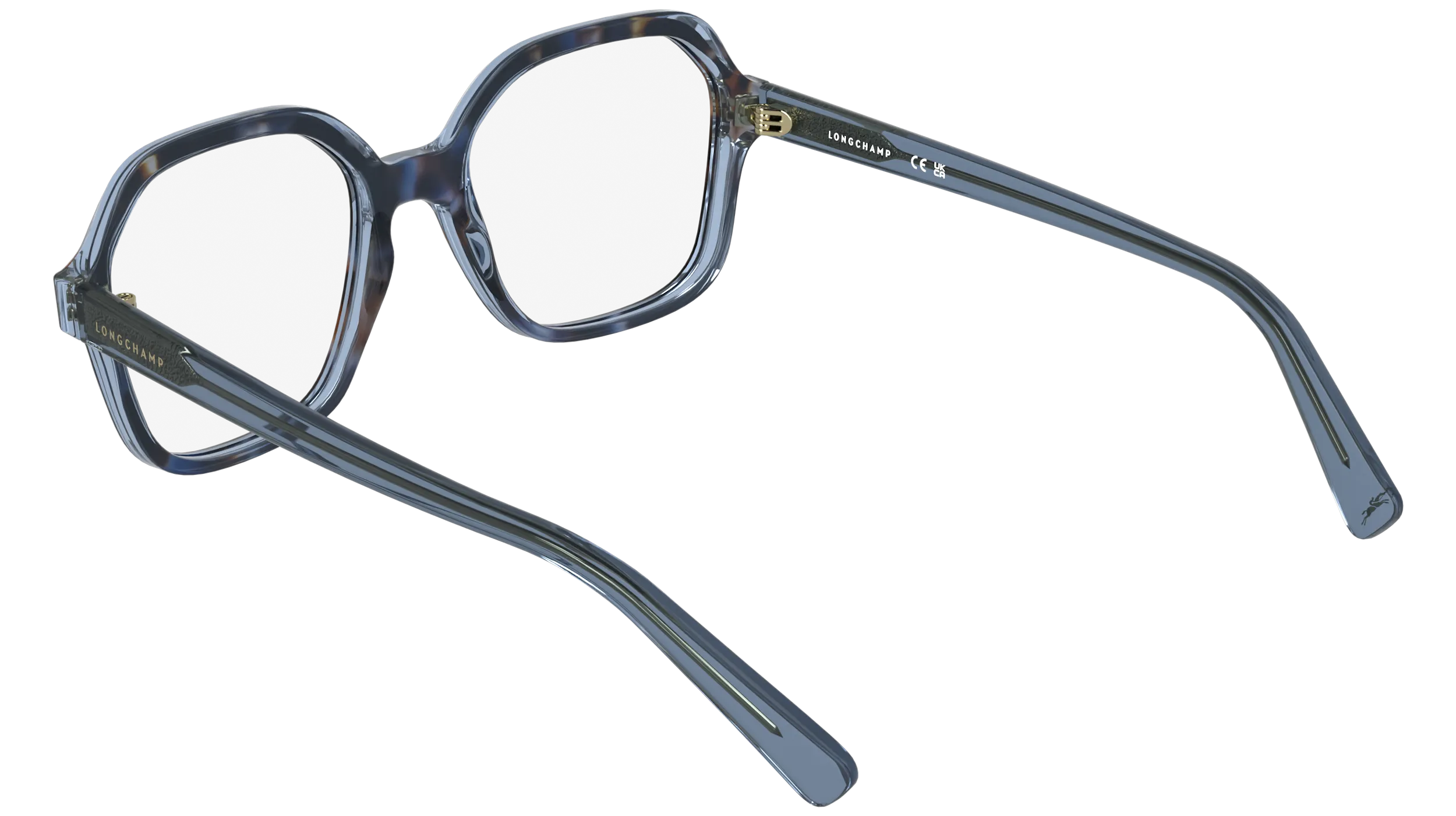 LONGCHAMP LO2796 439 Montature da vista Acetato Azzurro Squadrata Normale - immagine 4
