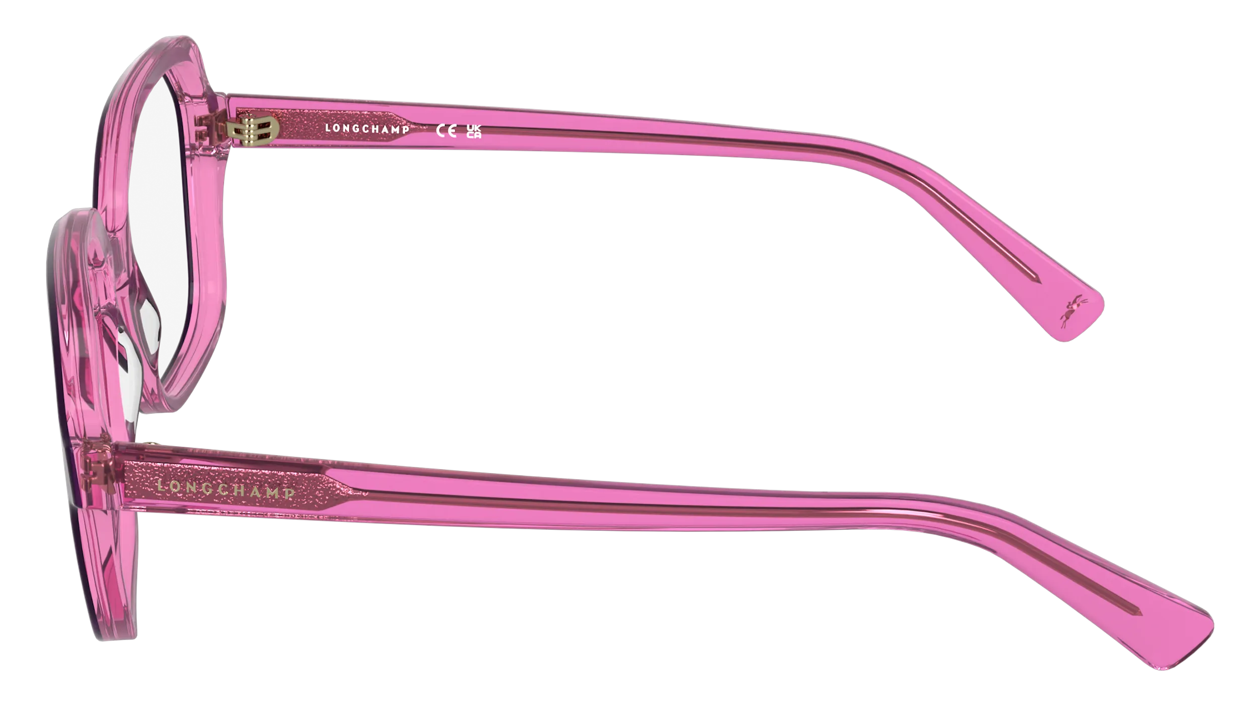 LONGCHAMP LO2796 506 Montature da vista Acetato Viola Squadrata Normale - immagine 3