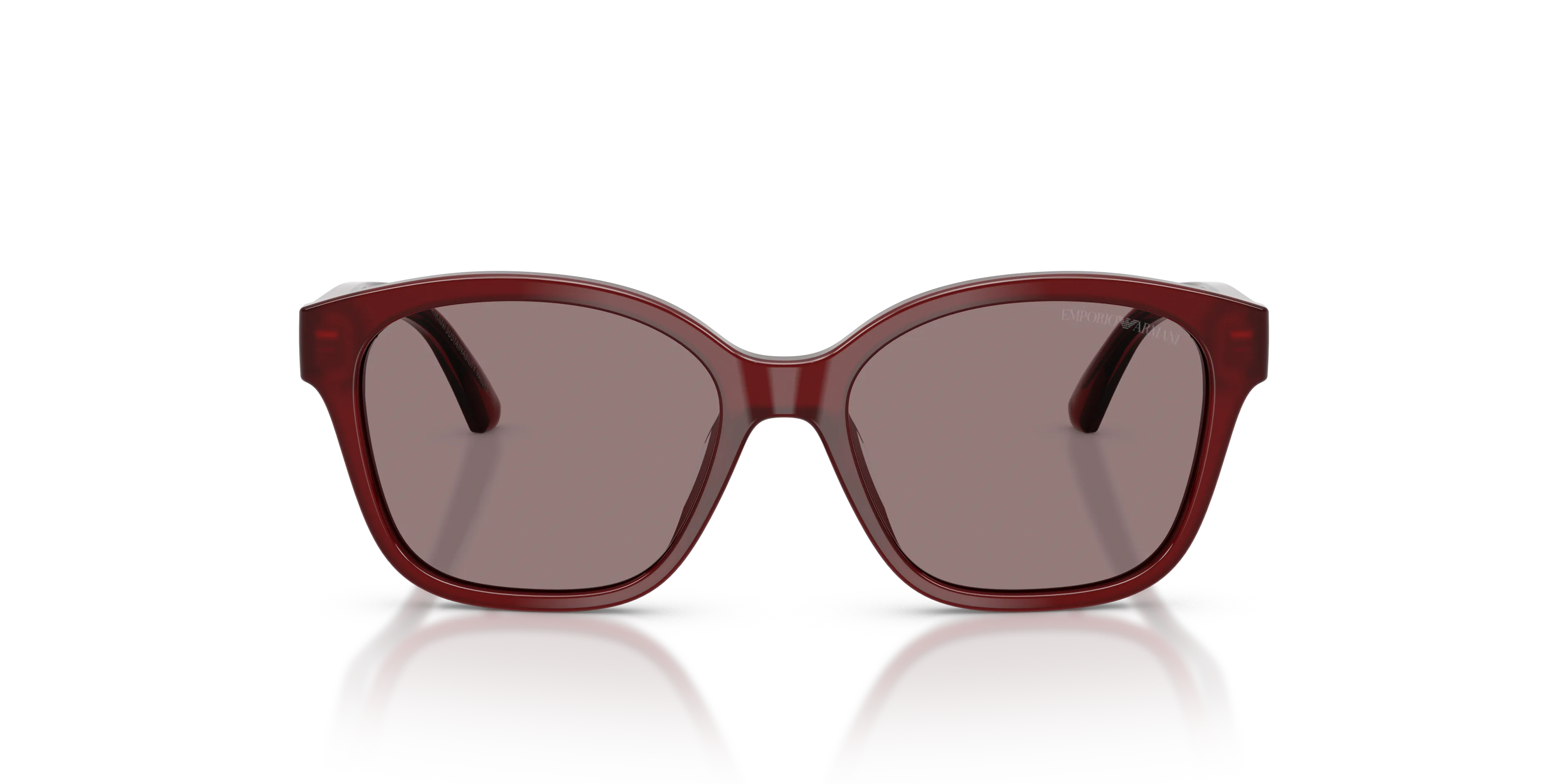 Emporio Armani EK4009U 63897N Occhiali da sole bambino Acetato Rosso Viola Cat Eye Normale - immagine 3