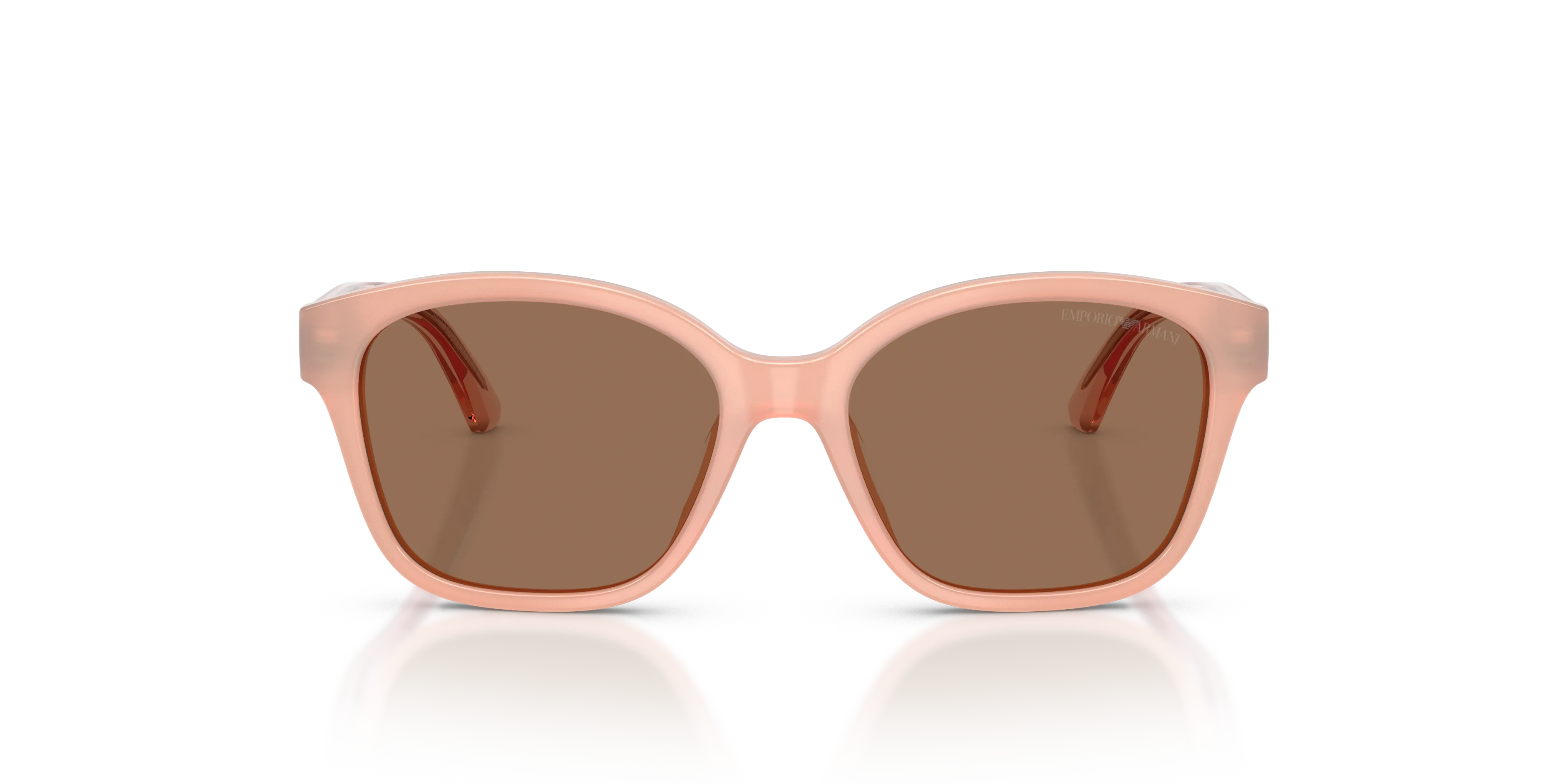 Emporio Armani EK4009U 638773 Occhiali da sole bambino Acetato Rosa Marrone Cat Eye Normale - immagine 3
