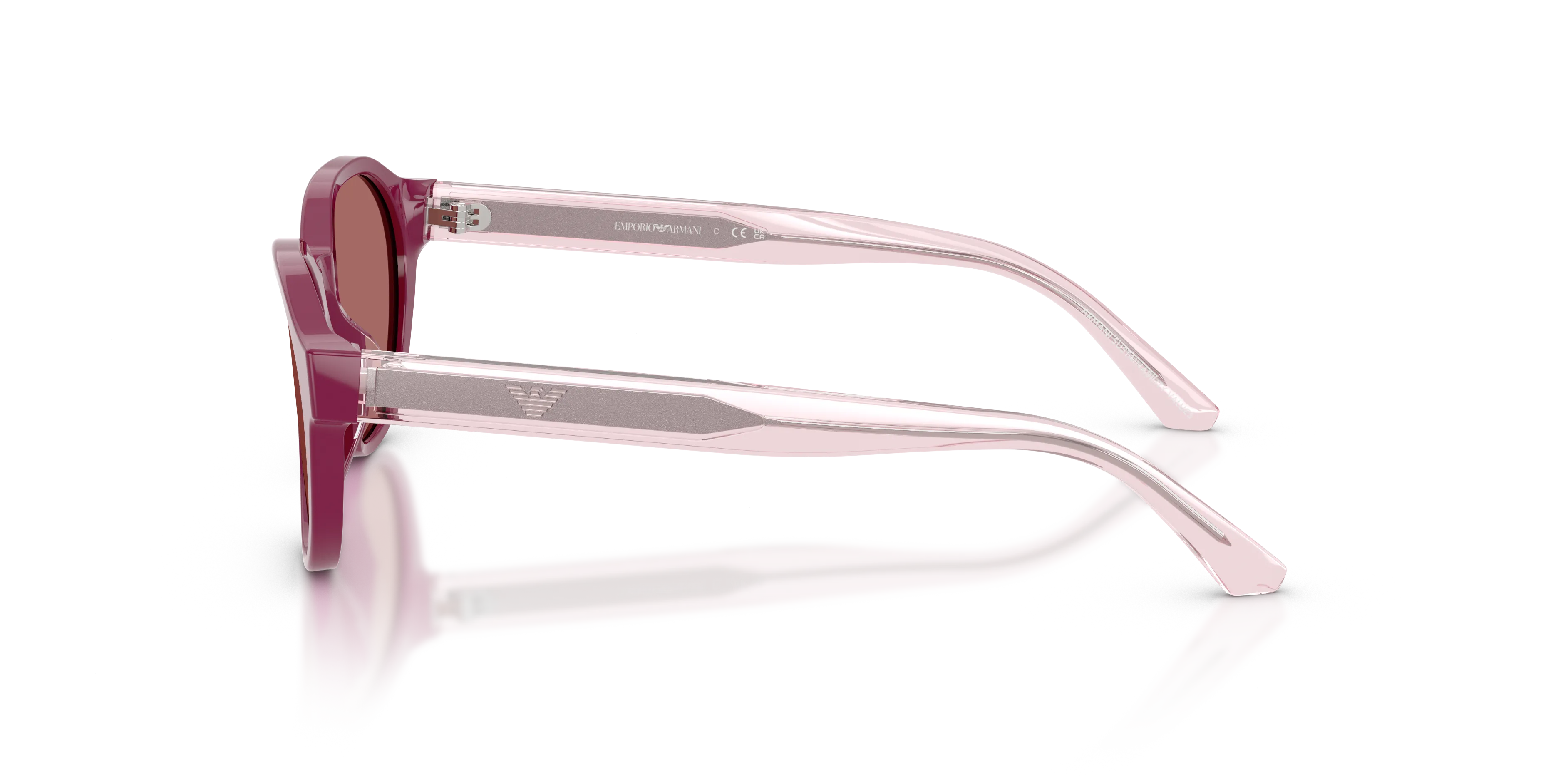 Emporio Armani EK4008U 638369 Occhiali da sole bambino Acetato Viola Viola Pantos Normale - immagine 4