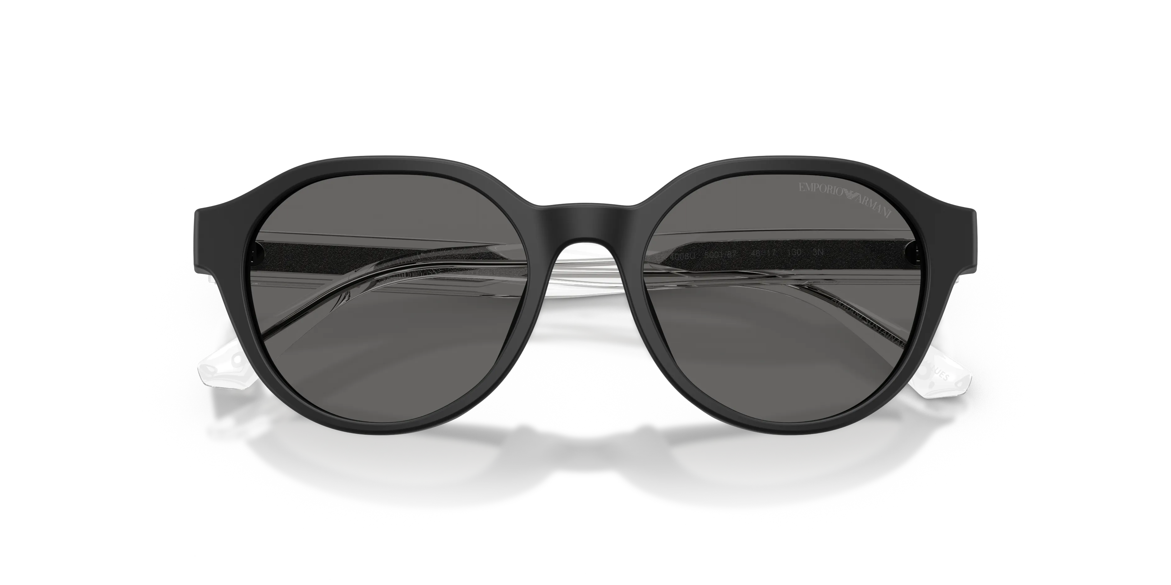 Emporio Armani EK4008U 500187 Occhiali da sole bambino Acetato Nero Grigio Pantos Normale - immagine 2