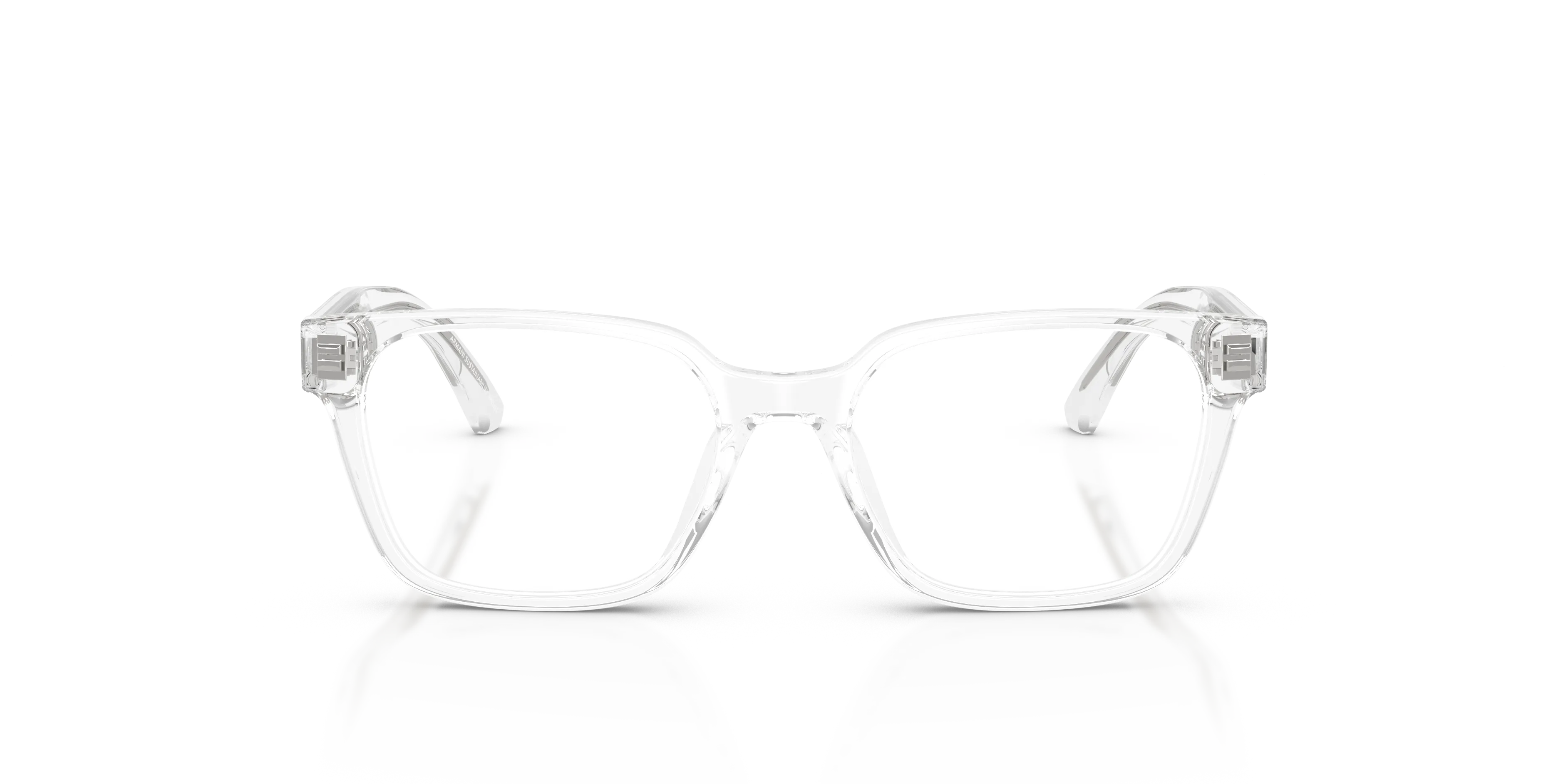 Emporio Armani EK3013U 6344 Montature da vista bambino Acetato Trasparente Trasparente Squadrata Normale - immagine 3