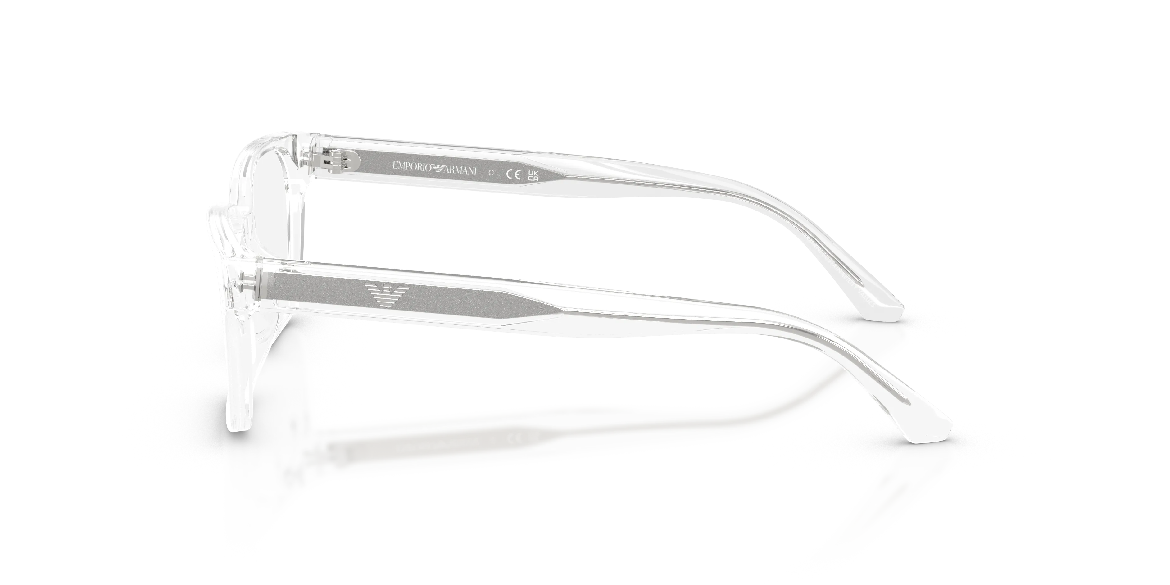 Emporio Armani EK3013U 6344 Montature da vista bambino Acetato Trasparente Trasparente Squadrata Normale - immagine 4
