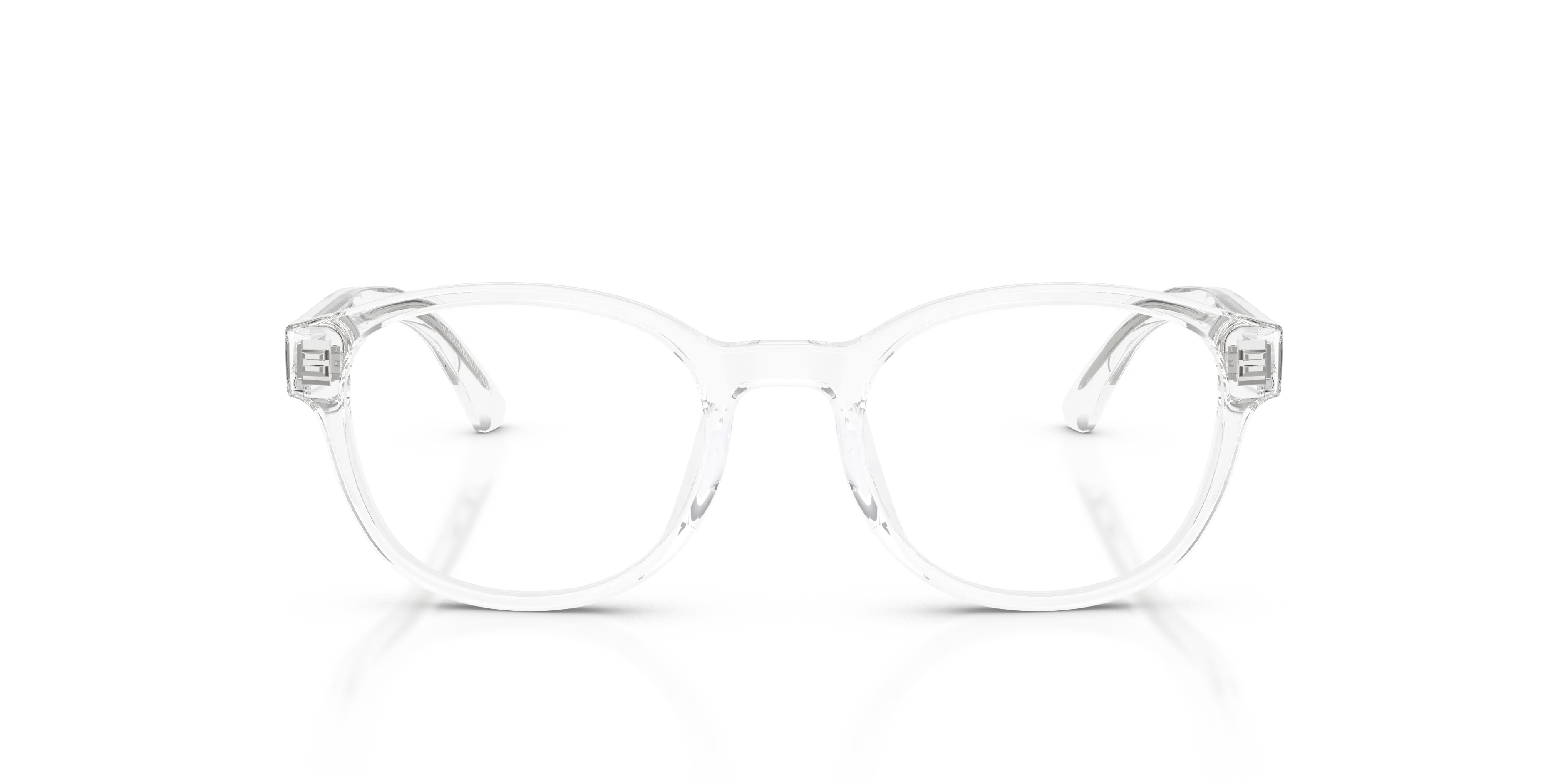 Emporio Armani EK3012U 6344 Montature da vista bambino Acetato Trasparente Trasparente Pantos Normale - immagine 3
