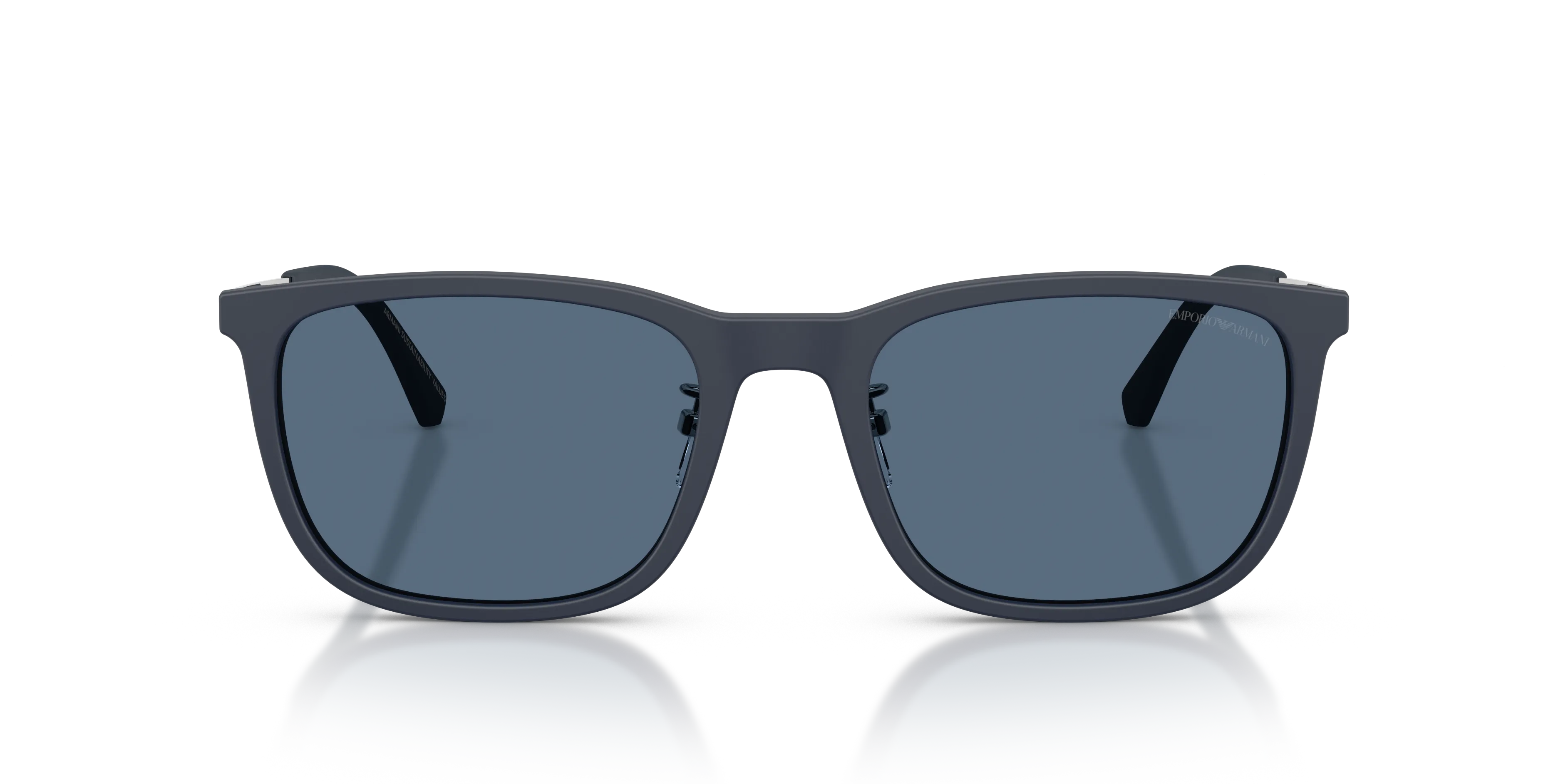 Emporio Armani EA4275D 508880 Occhiali da sole Acetato Blu Blu Squadrata Normale - immagine 3
