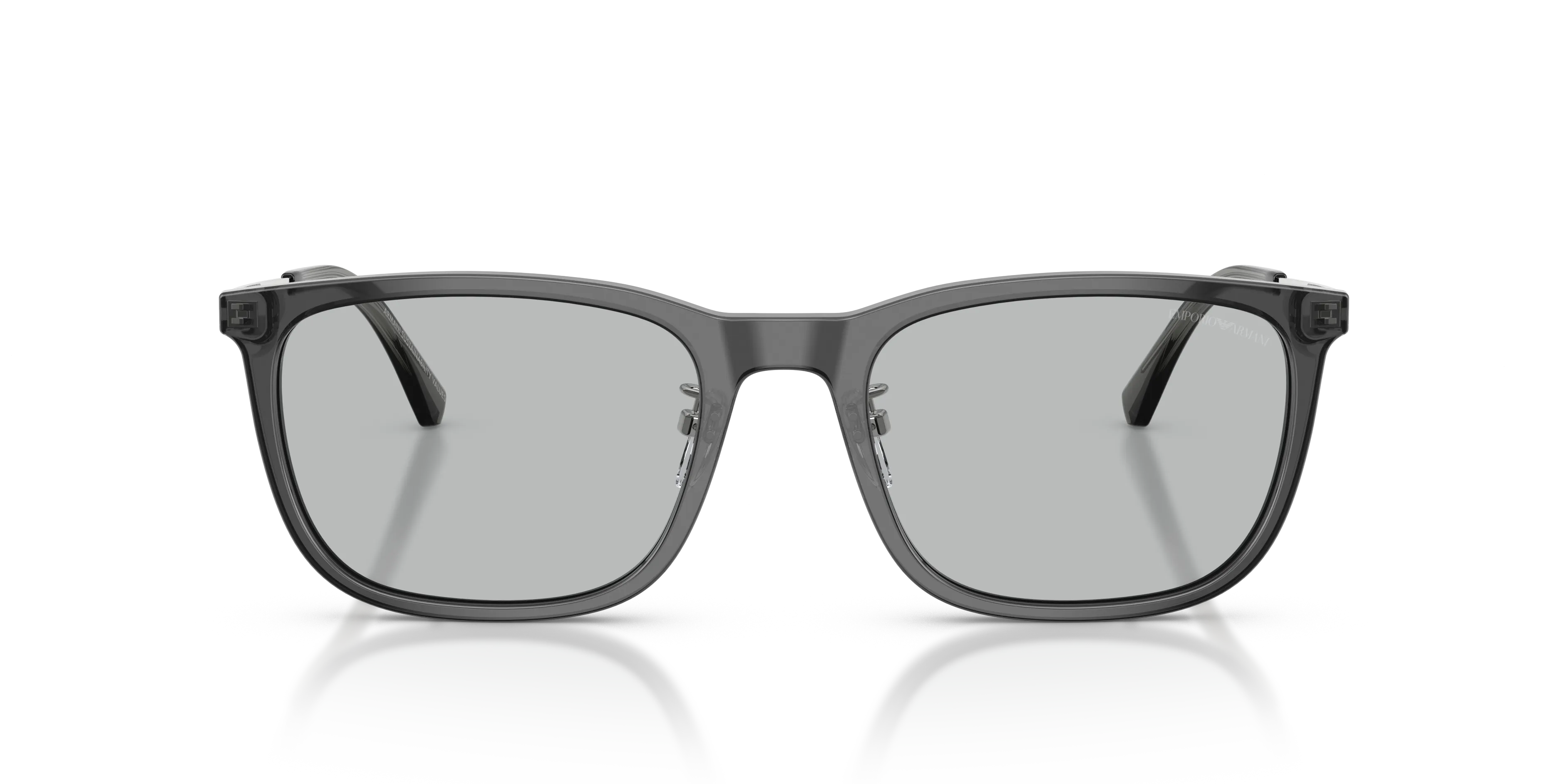Emporio Armani EA4275D 502987 Occhiali da sole Acetato Grigio Grigio Squadrata Normale - immagine 3