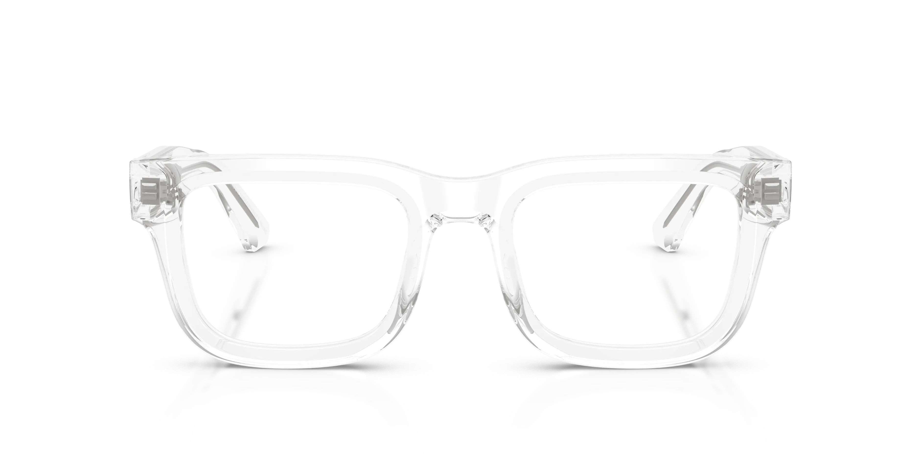Emporio Armani EA3279 6344 Montature da vista Acetato Trasparente Trasparente Squadrata Normale - immagine 3