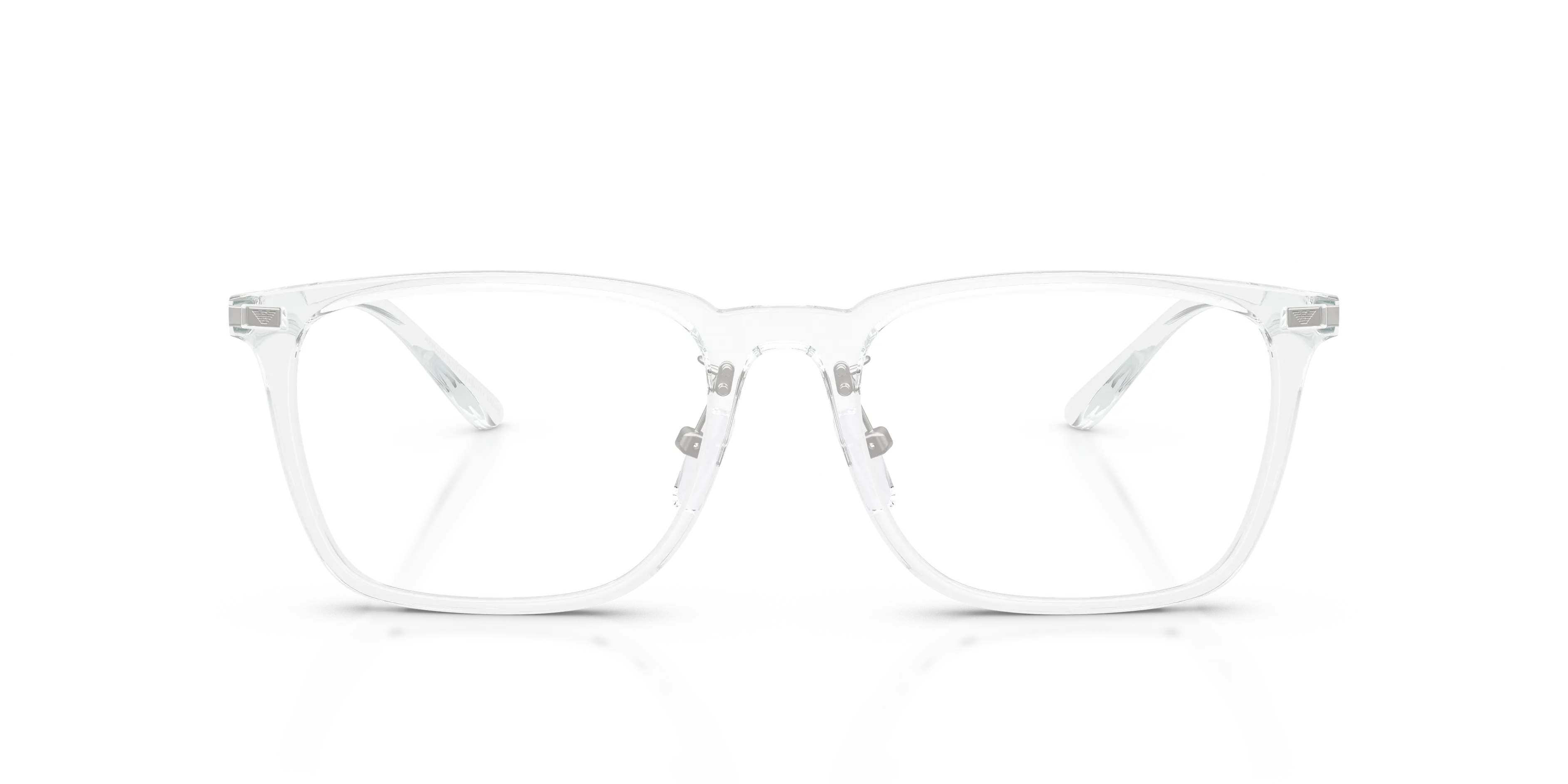 Emporio Armani EA3263D 6344 Montature da vista Iniettato Trasparente Trasparente Pillow Normale - immagine 3