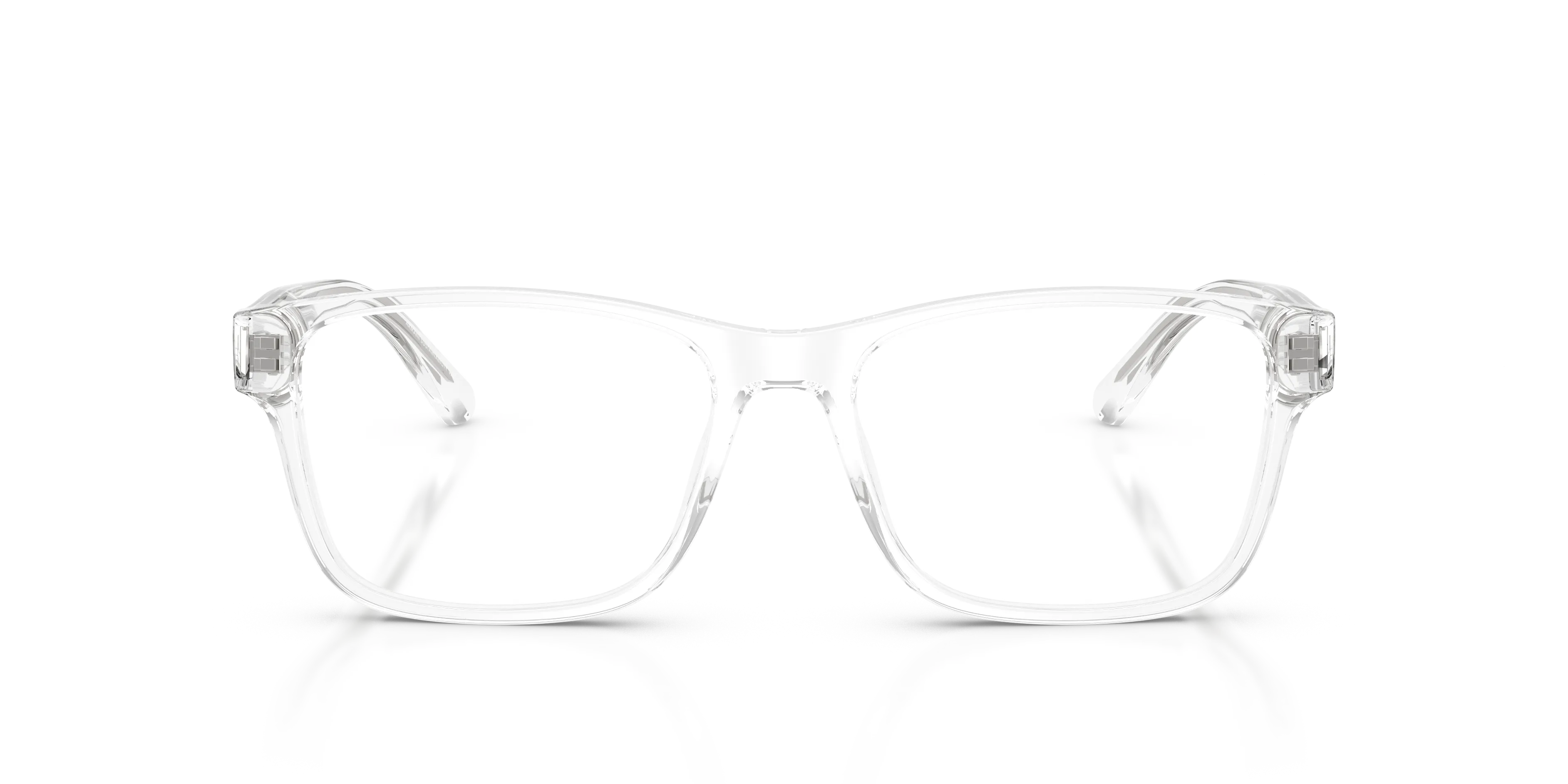Emporio Armani EA3239 6344 Montature da vista Acetato Trasparente Trasparente Squadrata Normale - immagine 3