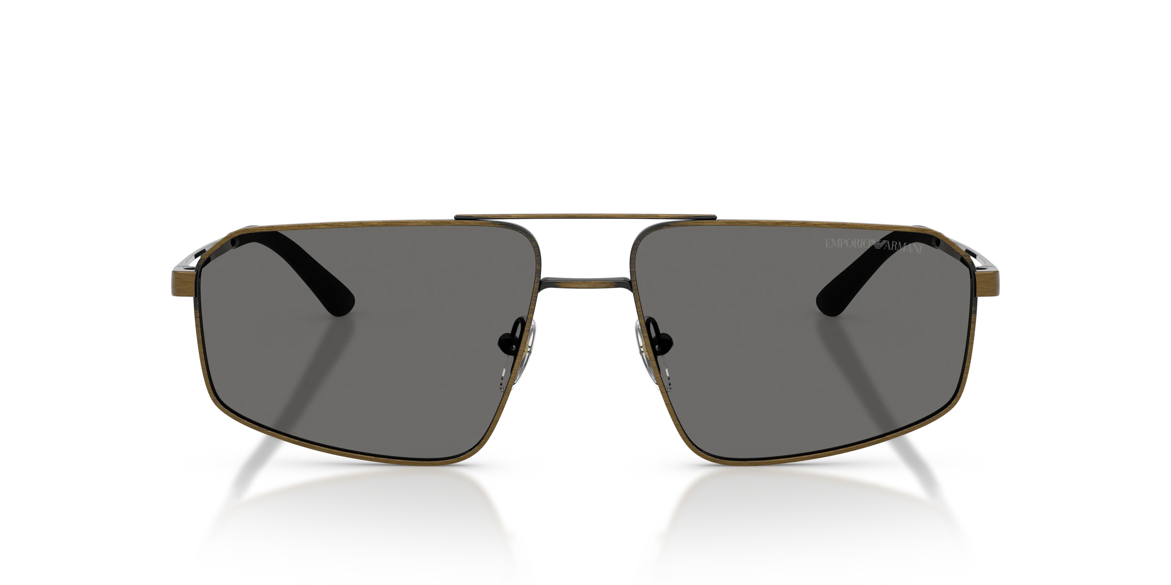 Emporio Armani EA2173 327087 Occhiali da sole Metallo Oro Grigio Pilot Normale - immagine 3